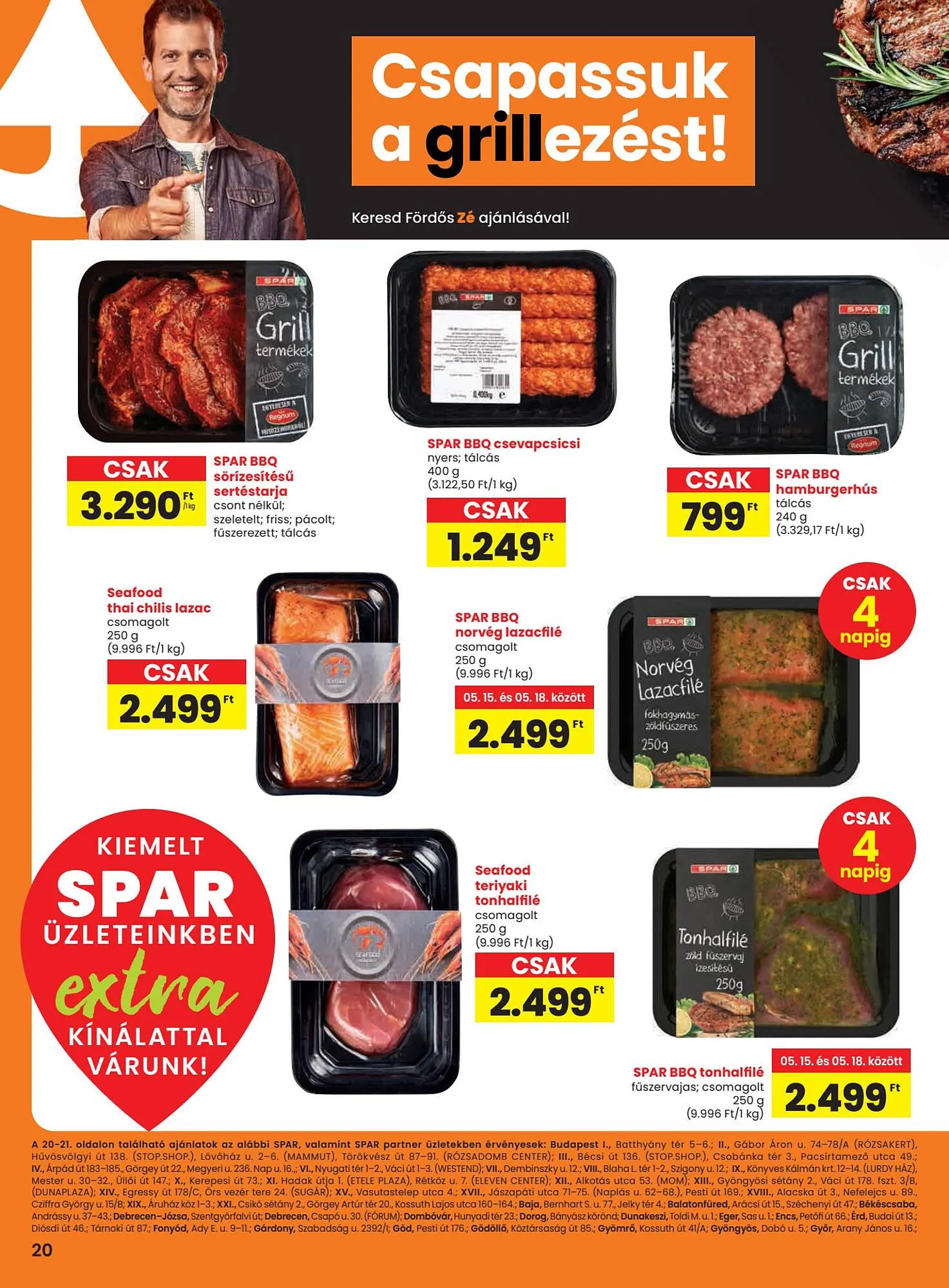 Katalógus Spar akciós újság május 15.-tól május 21.-ig 2025. - Oldal 1