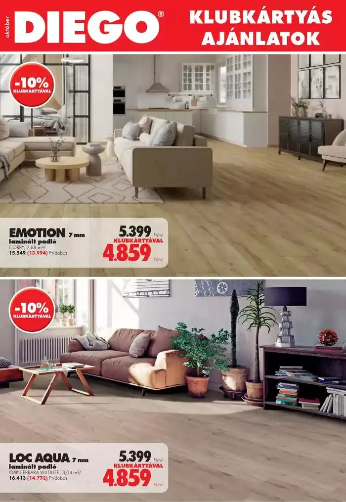 Katalógus Diego akciós október 1.-tól október 15.-ig 2024. - Oldal 1