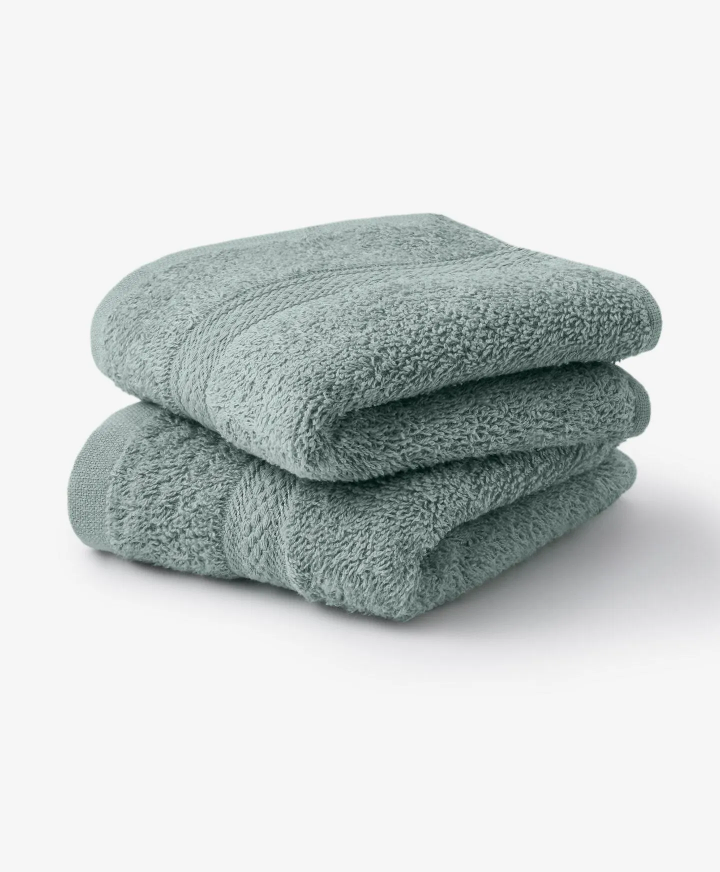 2 darab 100% pamut zöld törölköző szettben