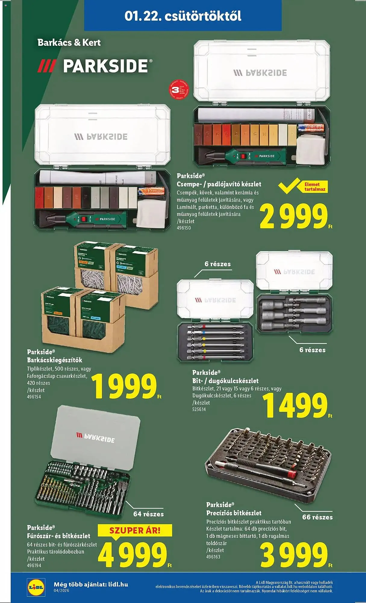 Katalógus Lidl akciós újság január 22.-tól január 28.-ig 2026. - Oldal 26