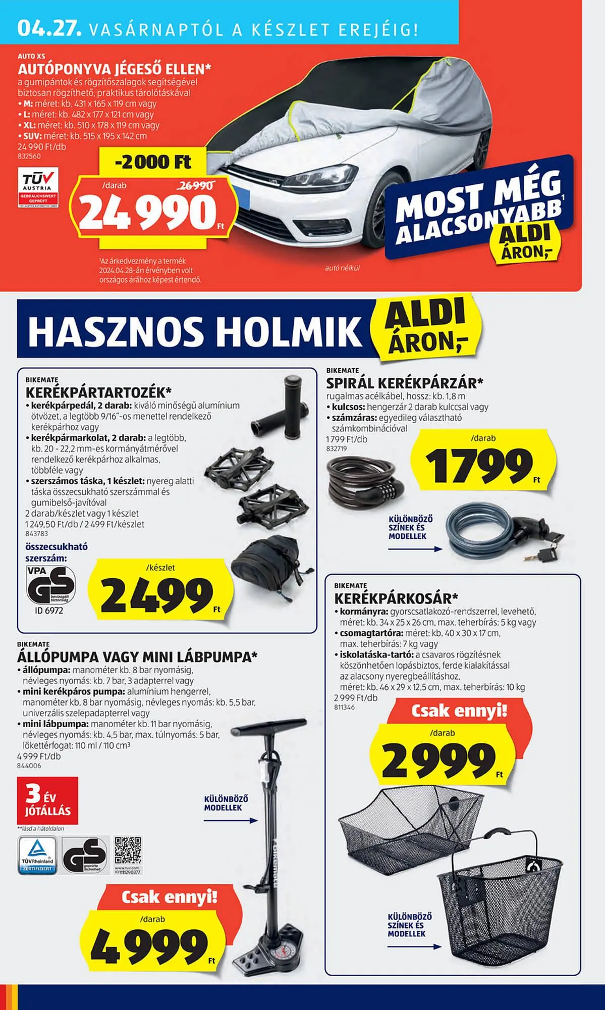 Katalógus ALDI akciós újság április 24.-tól április 29.-ig 2025. - Oldal 44