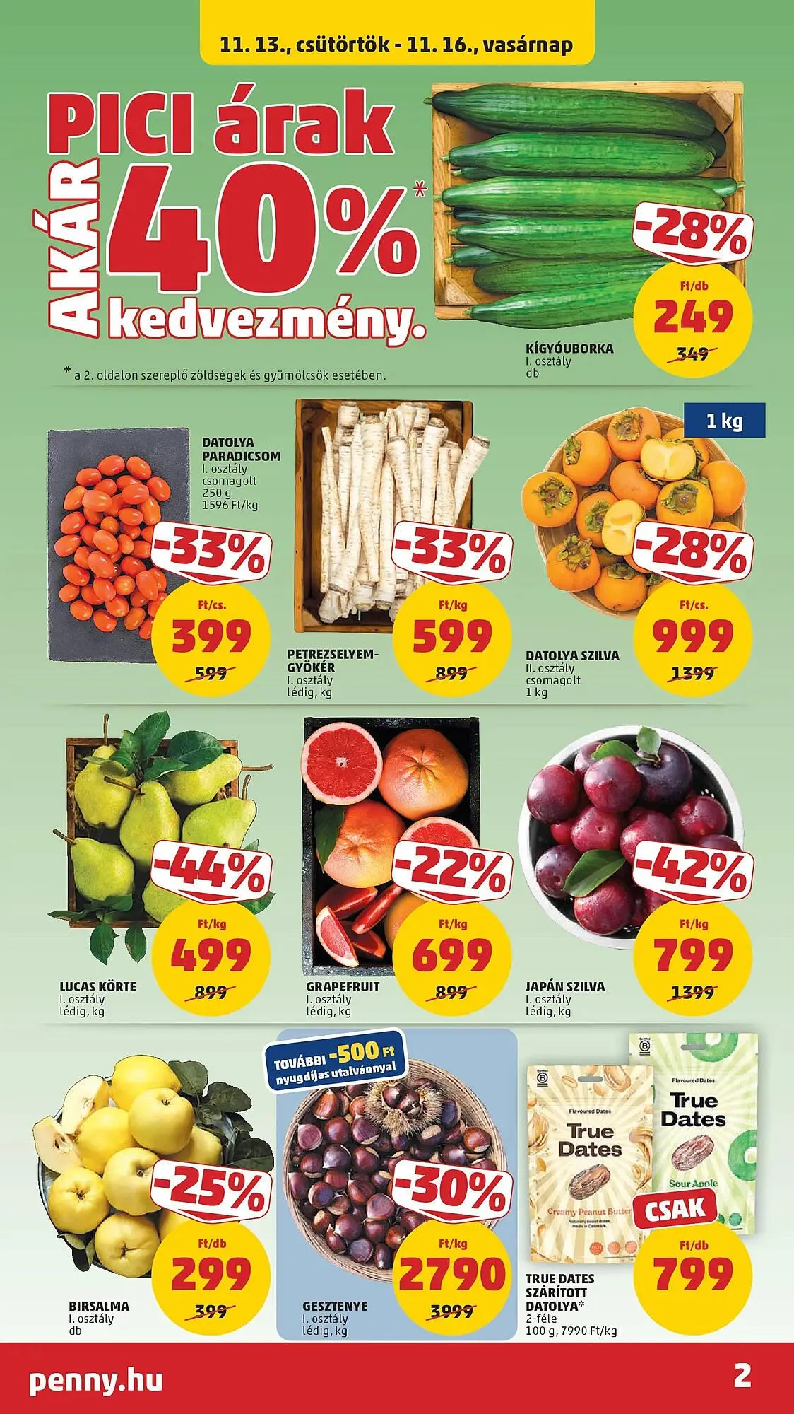 Katalógus PENNY akciós újság november 13.-tól november 19.-ig 2025. - Oldal 2