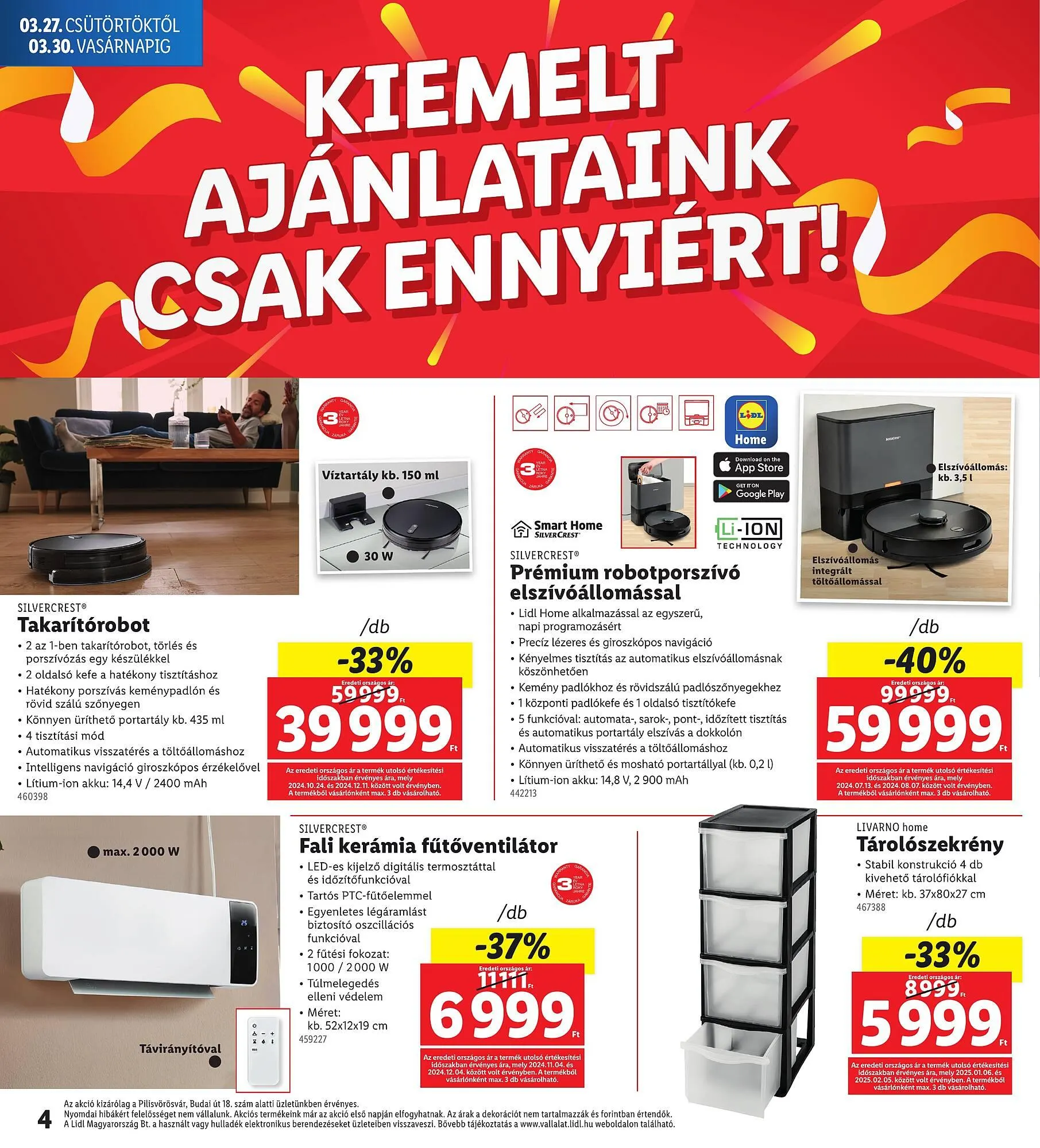 Katalógus Lidl akciós újság március 27.-tól március 30.-ig 2025. - Oldal 4