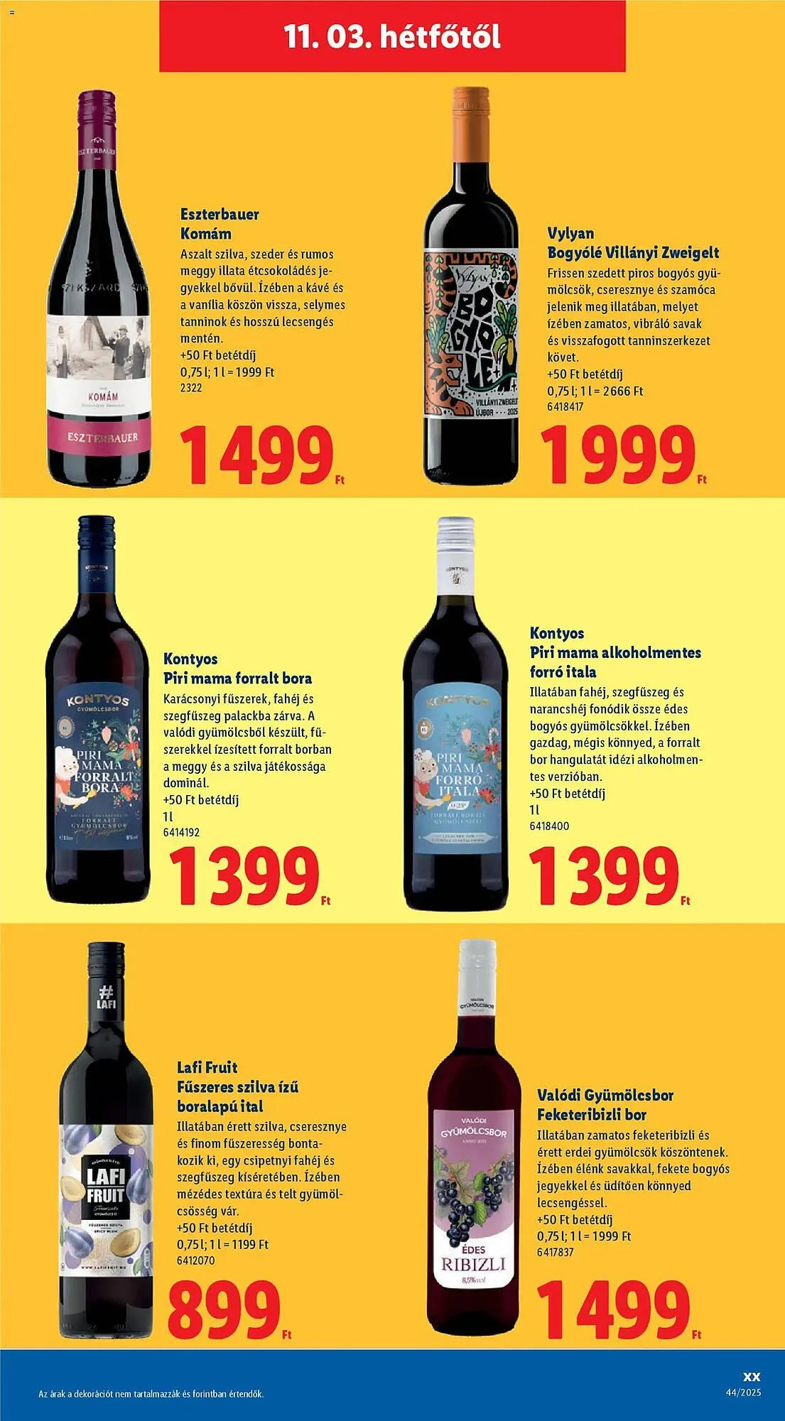 Katalógus Lidl akciós újság november 3.-tól december 31.-ig 2025. - Oldal 5