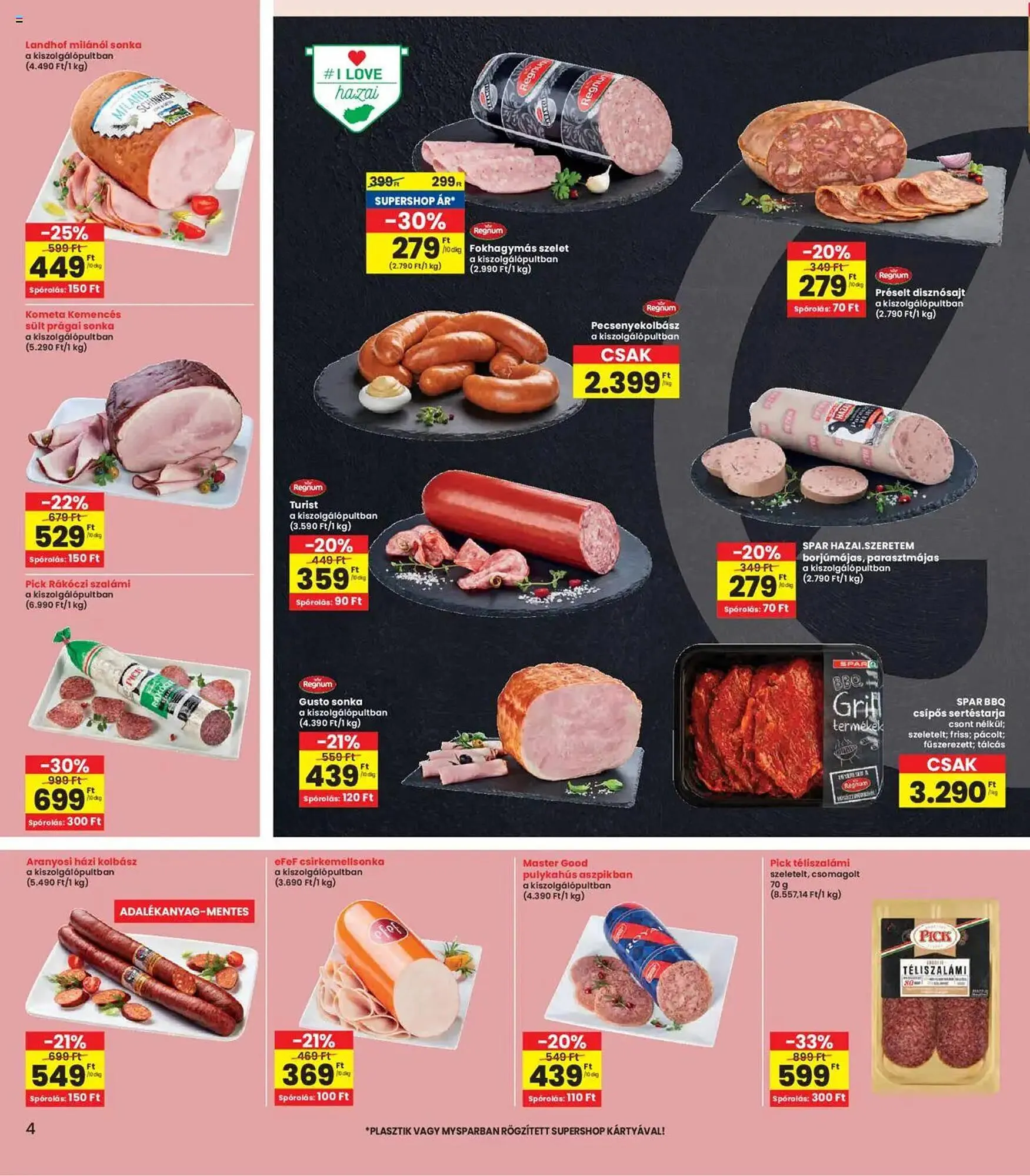 Katalógus Interspar akciós újság szeptember 4.-tól szeptember 10.-ig 2025. - Oldal 4