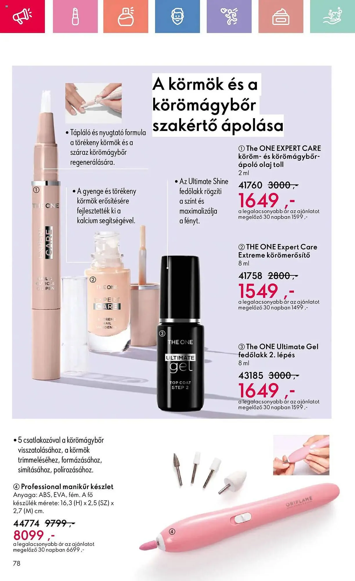 Katalógus Oriflame akciós újság június 15.-tól július 5.-ig 2025. - Oldal 78