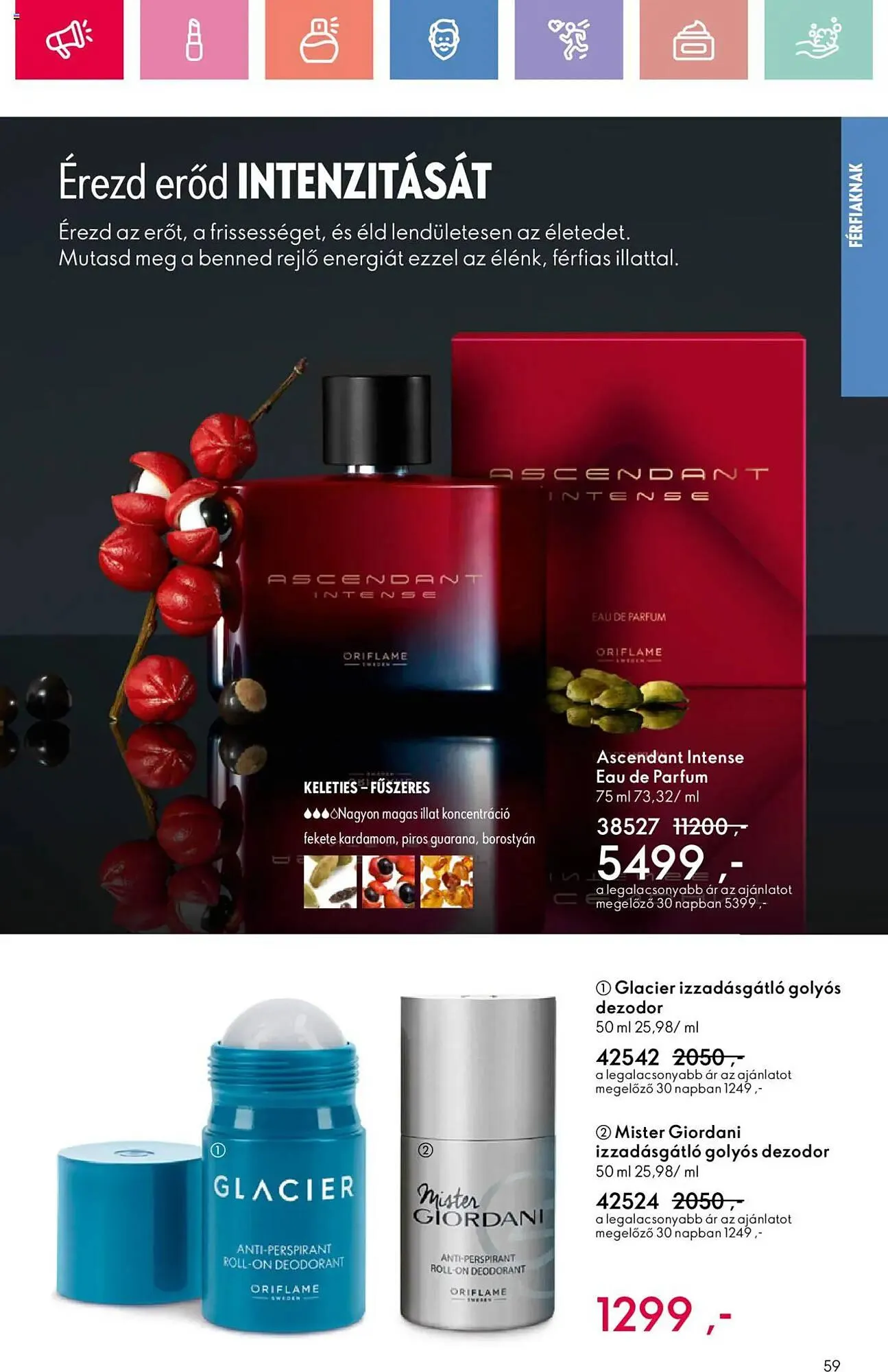 Katalógus Oriflame akciós újság június 15.-tól július 5.-ig 2025. - Oldal 59