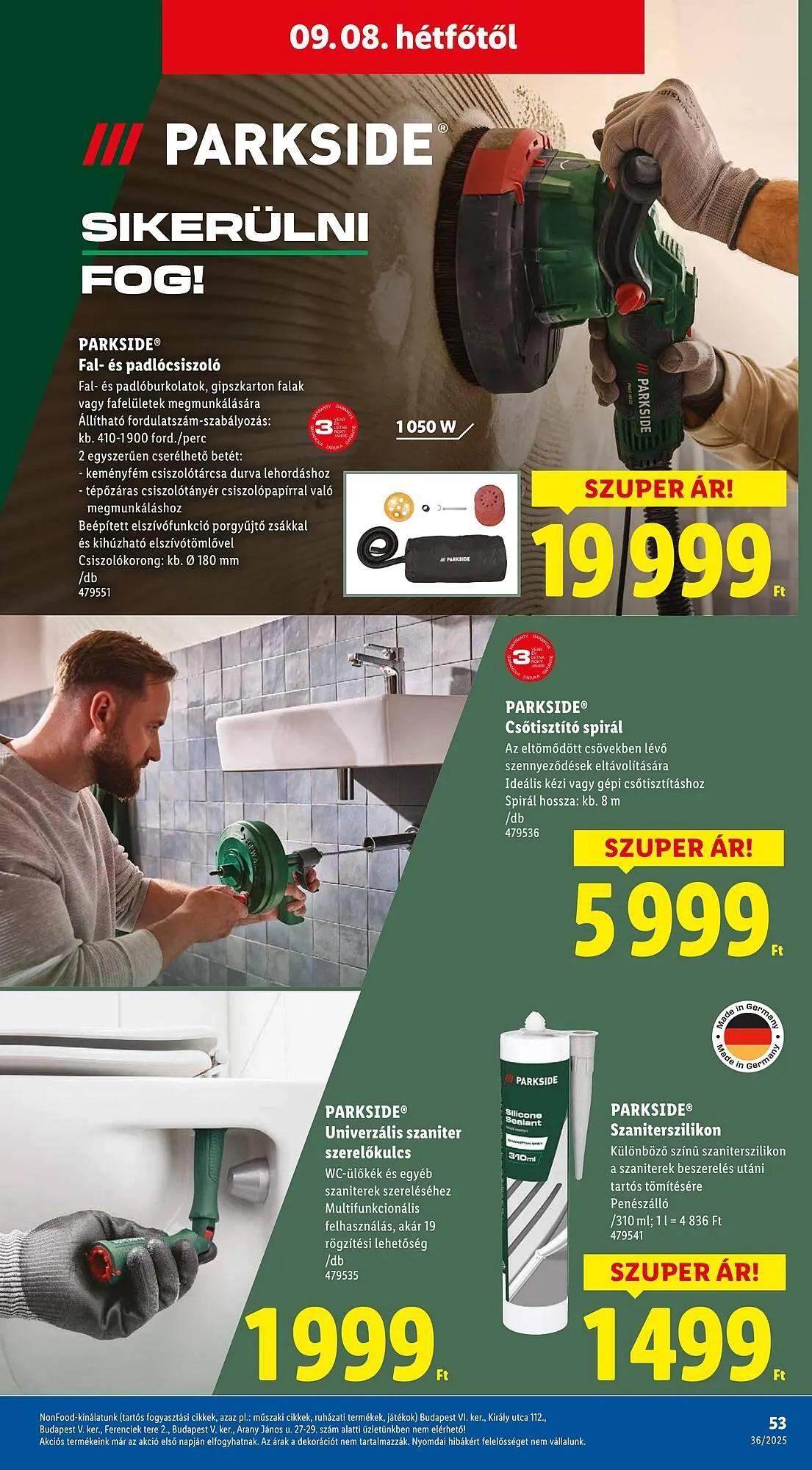 Katalógus Pick-Lidl Nyereményjáték 2025.09.24 akciós újság szeptember 4.-tól szeptember 10.-ig 2025. - Oldal 53