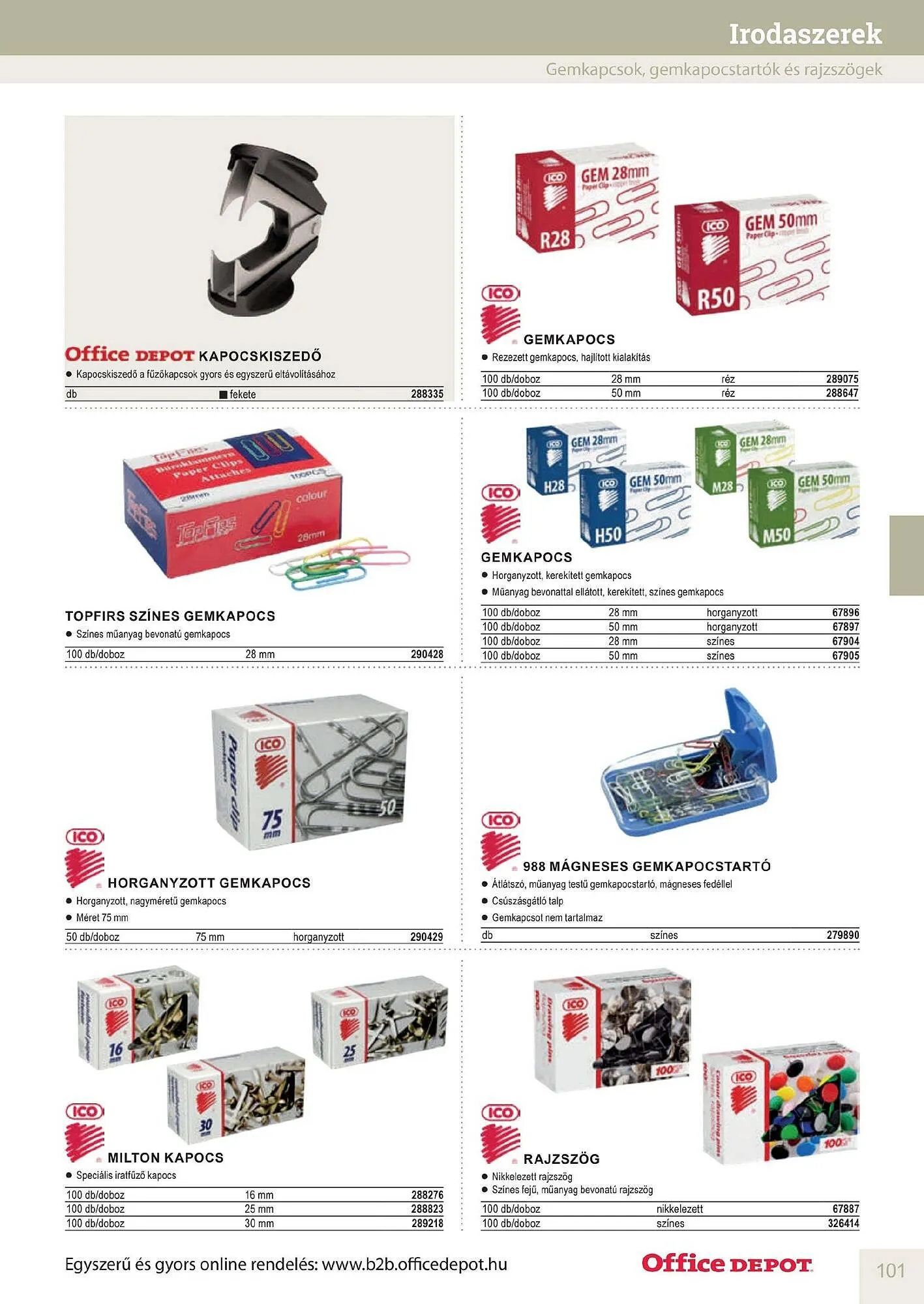 Katalógus Office Depot akciós újság május 9.-tól december 31.-ig 2026. - Oldal 101