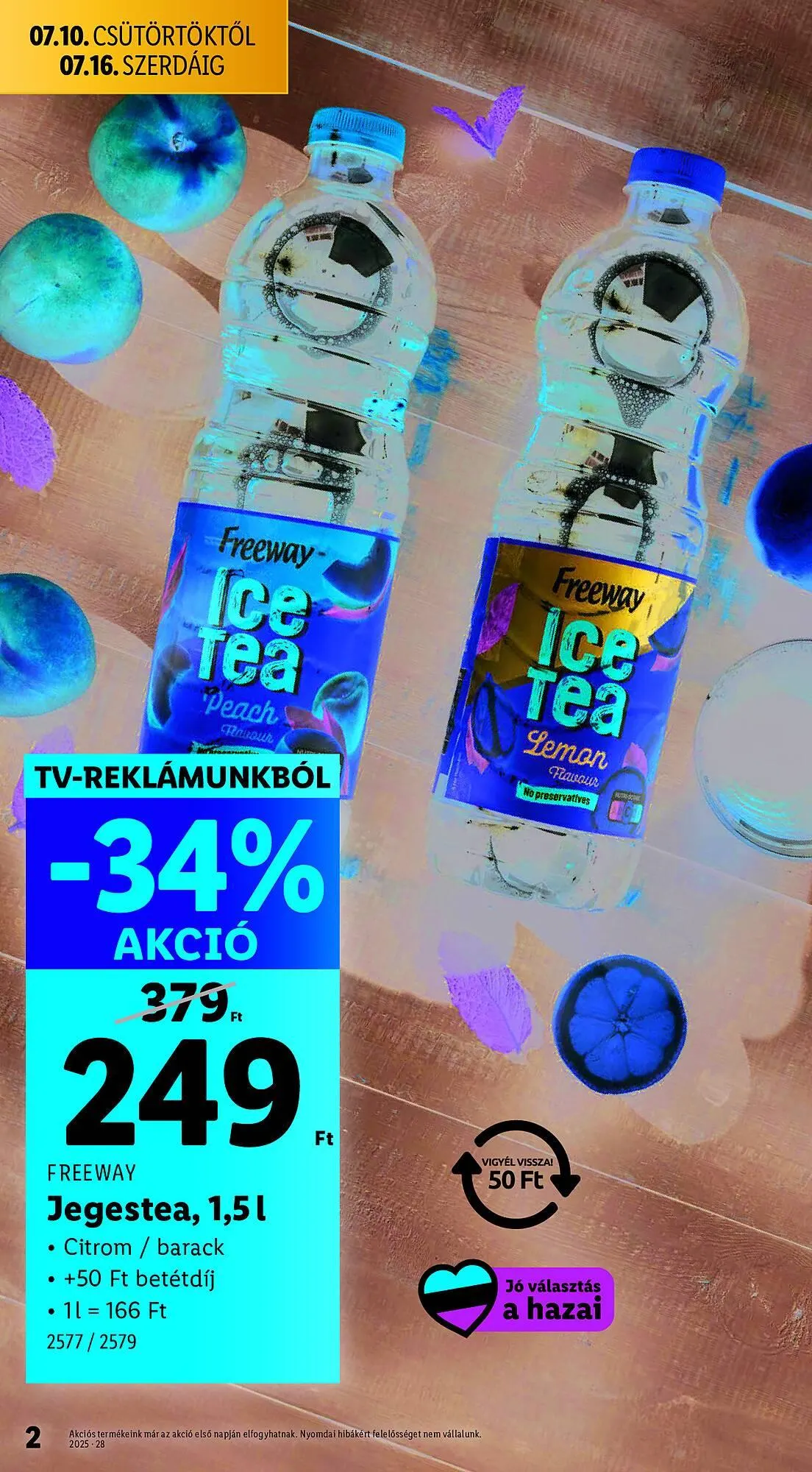 Katalógus Lidl akciós újság július 10.-tól július 16.-ig 2025. - Oldal 2