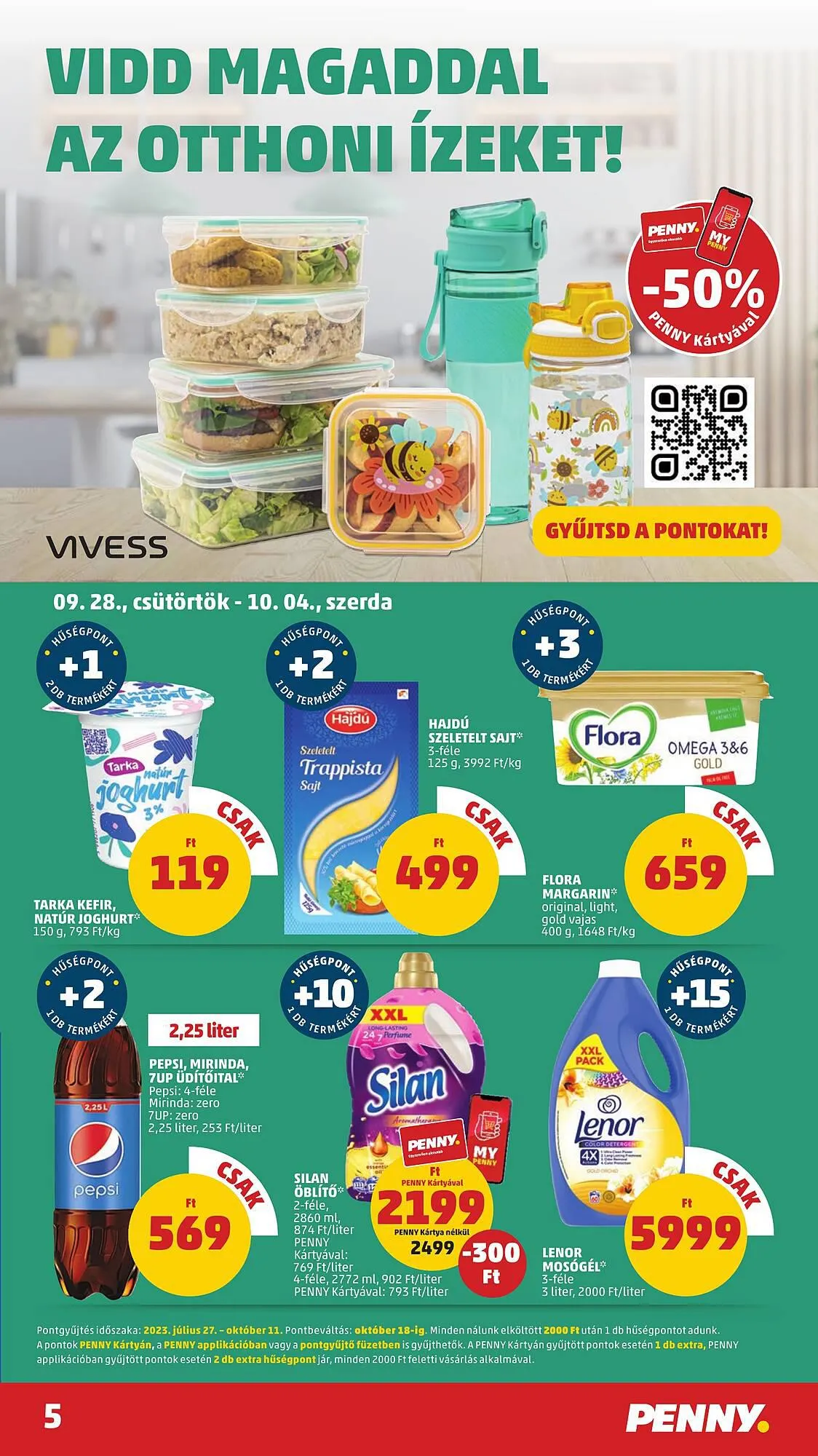 Katalógus PENNY akciós újság szeptember 28.-tól október 4.-ig 2023. - Oldal 5