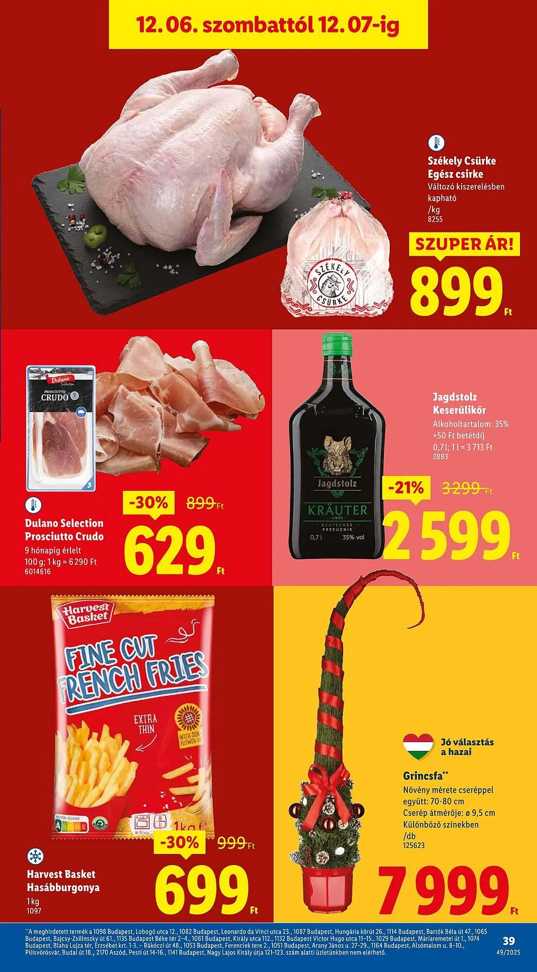 Katalógus Lidl akciós újság december 4.-tól december 10.-ig 2025. - Oldal 39