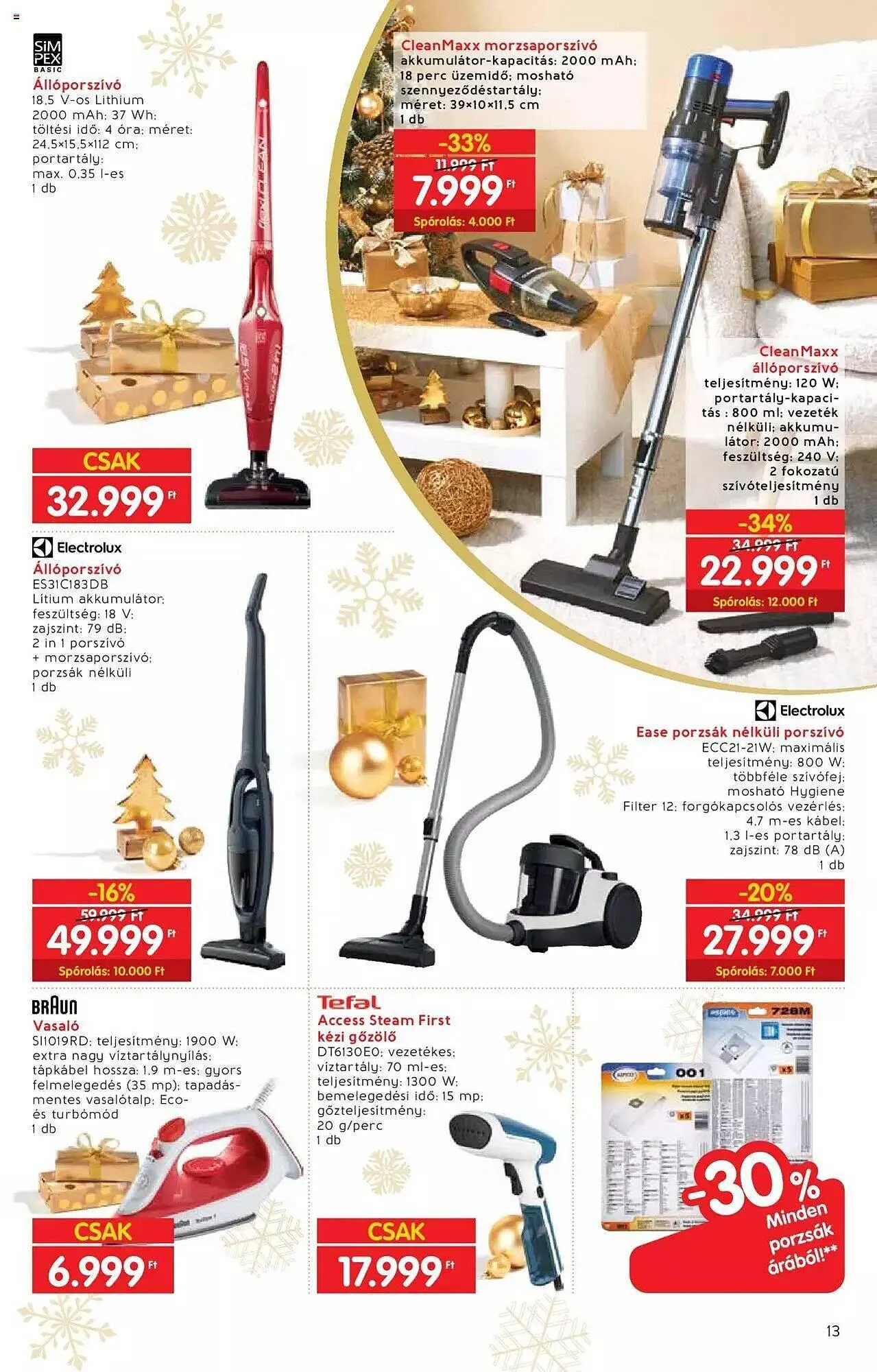 Katalógus Interspar akciós újság november 22.-tól december 24.-ig 2023. - Oldal 13