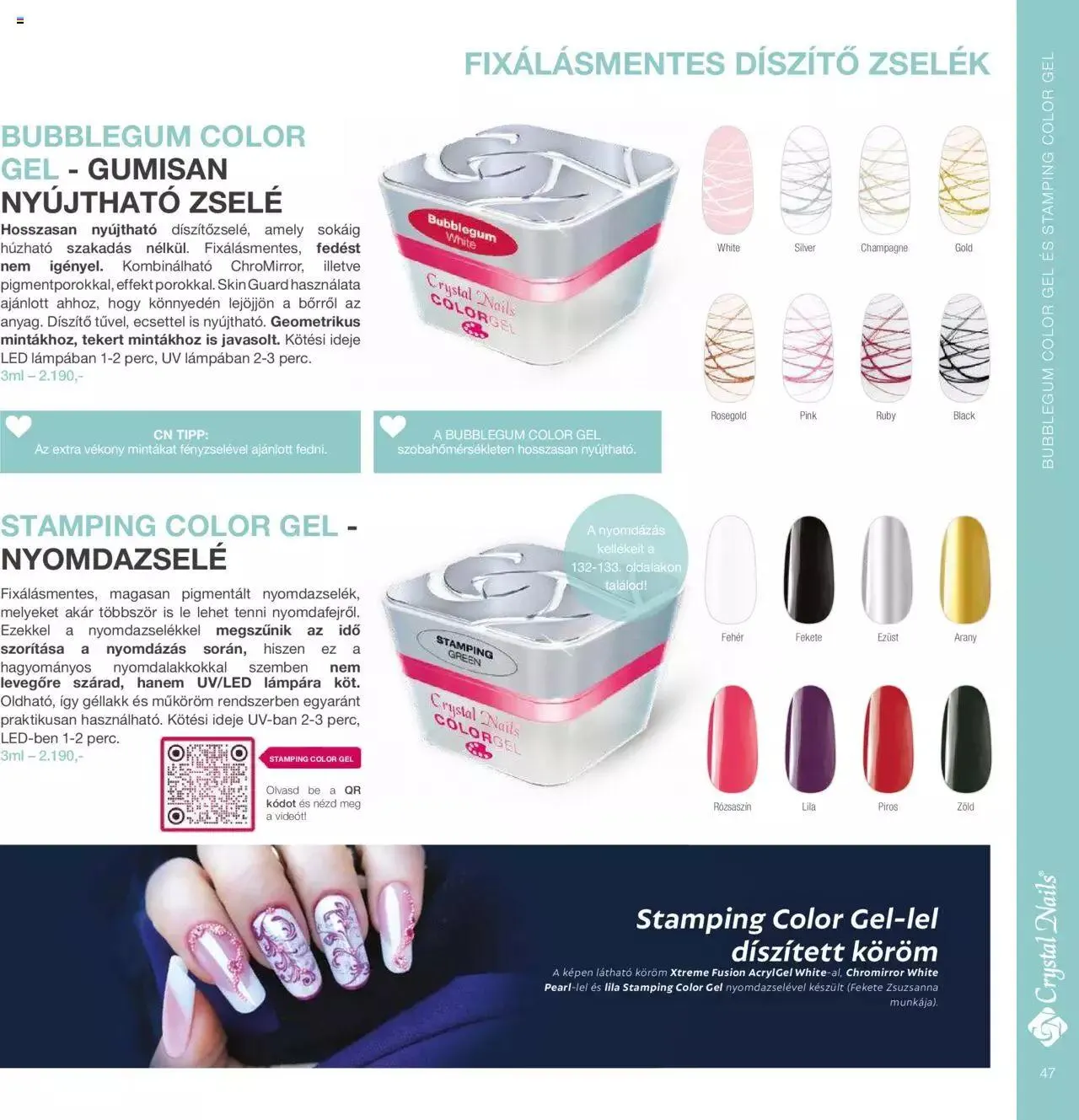 Katalógus Crystal Nails - Nagykatalógus 22/23 március 8.-tól december 31.-ig 2023. - Oldal 47