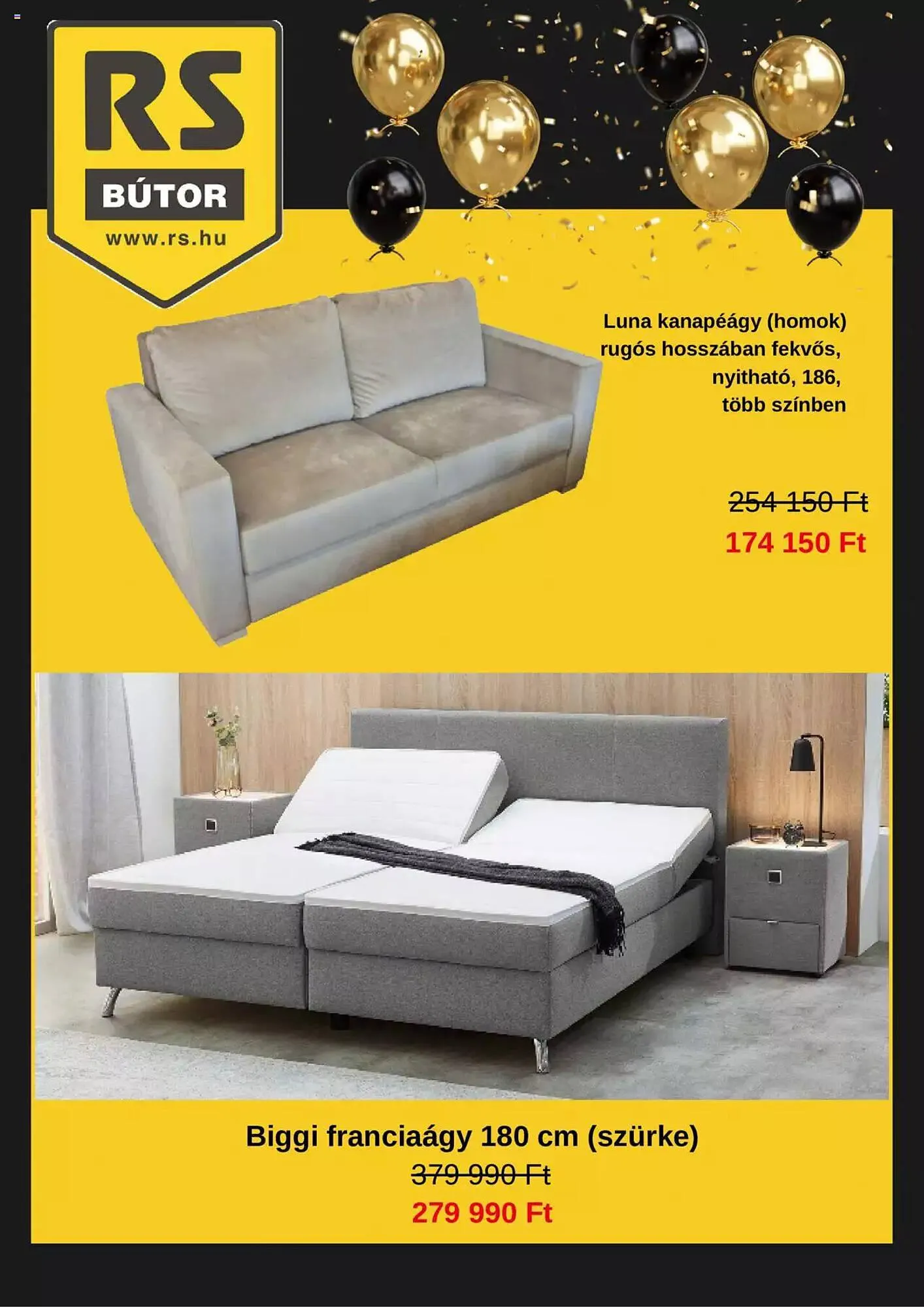 Katalógus RS Bútor akciós újság november 24.-tól november 26.-ig 2023. - Oldal 3