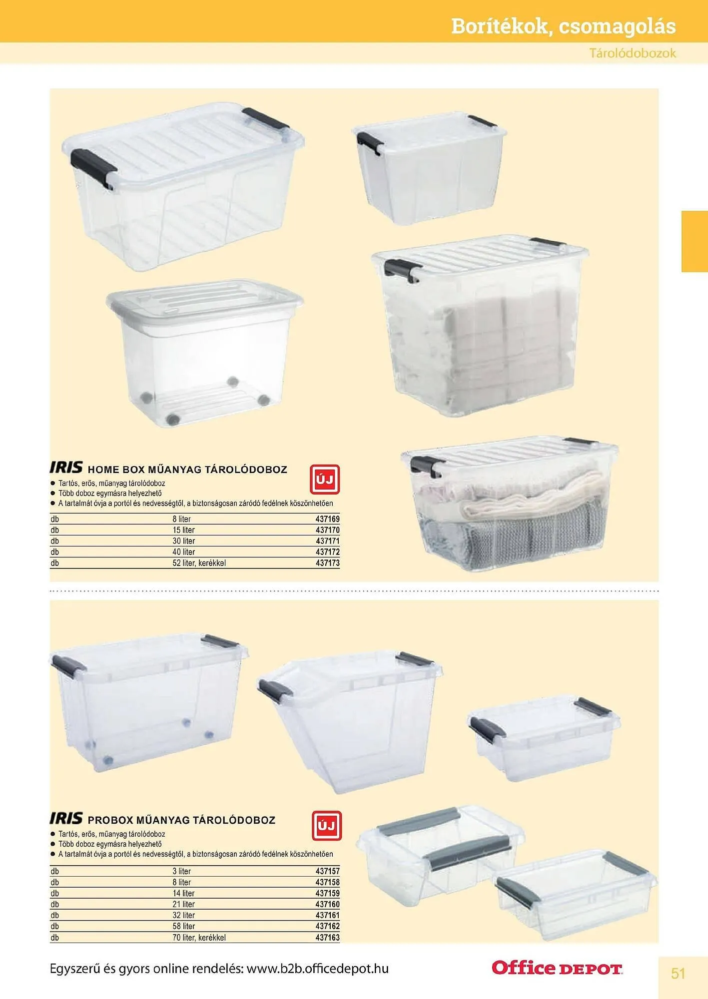 Katalógus Office Depot akciós újság május 9.-tól december 31.-ig 2026. - Oldal 51