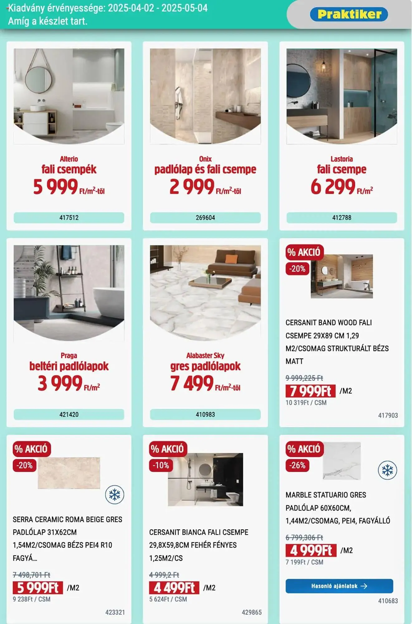 Katalógus Praktiker akciós újság április 2.-tól május 4.-ig 2025. - Oldal 9