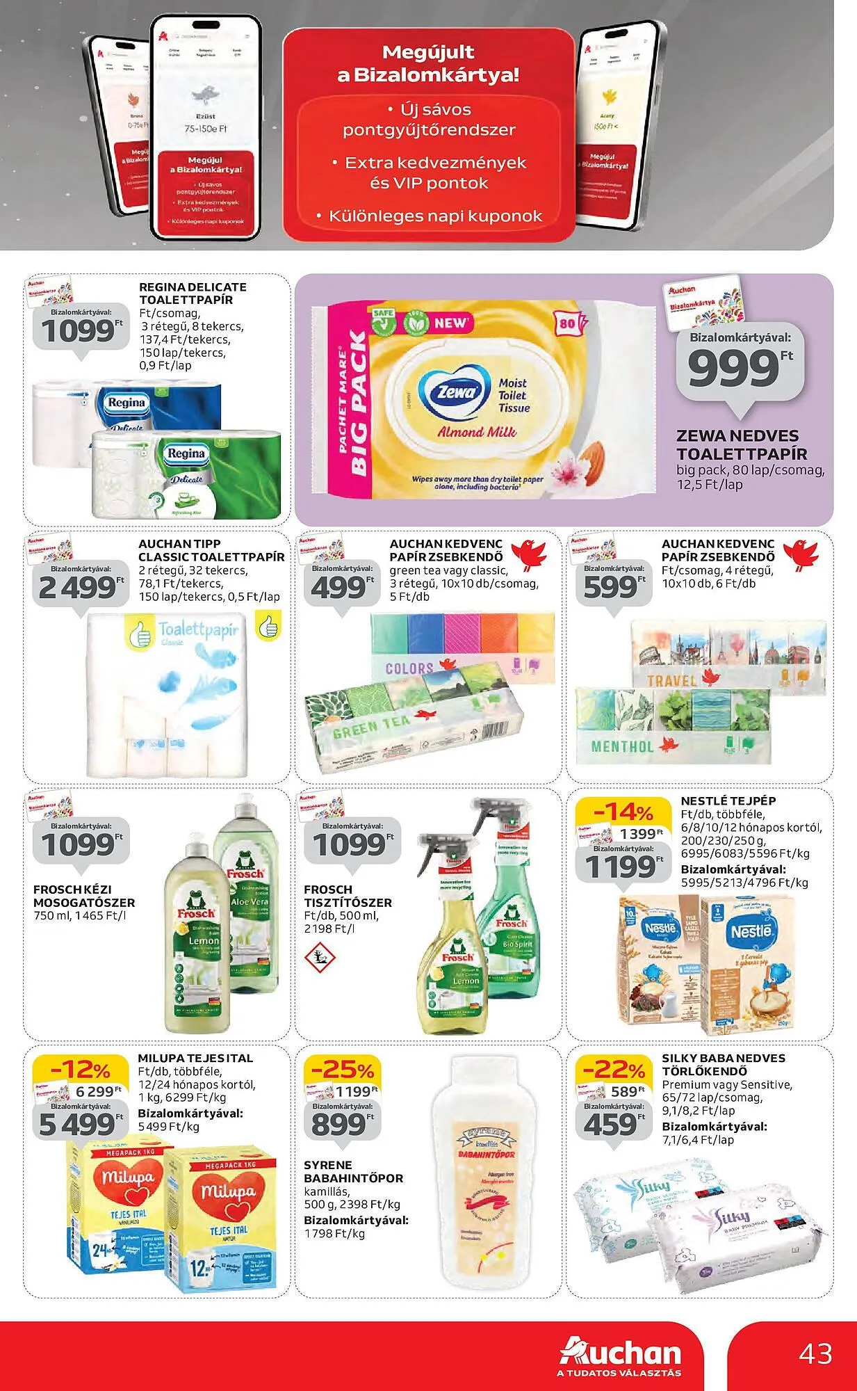 Katalógus Auchan akciós újság május 8.-tól május 14.-ig 2025. - Oldal 43