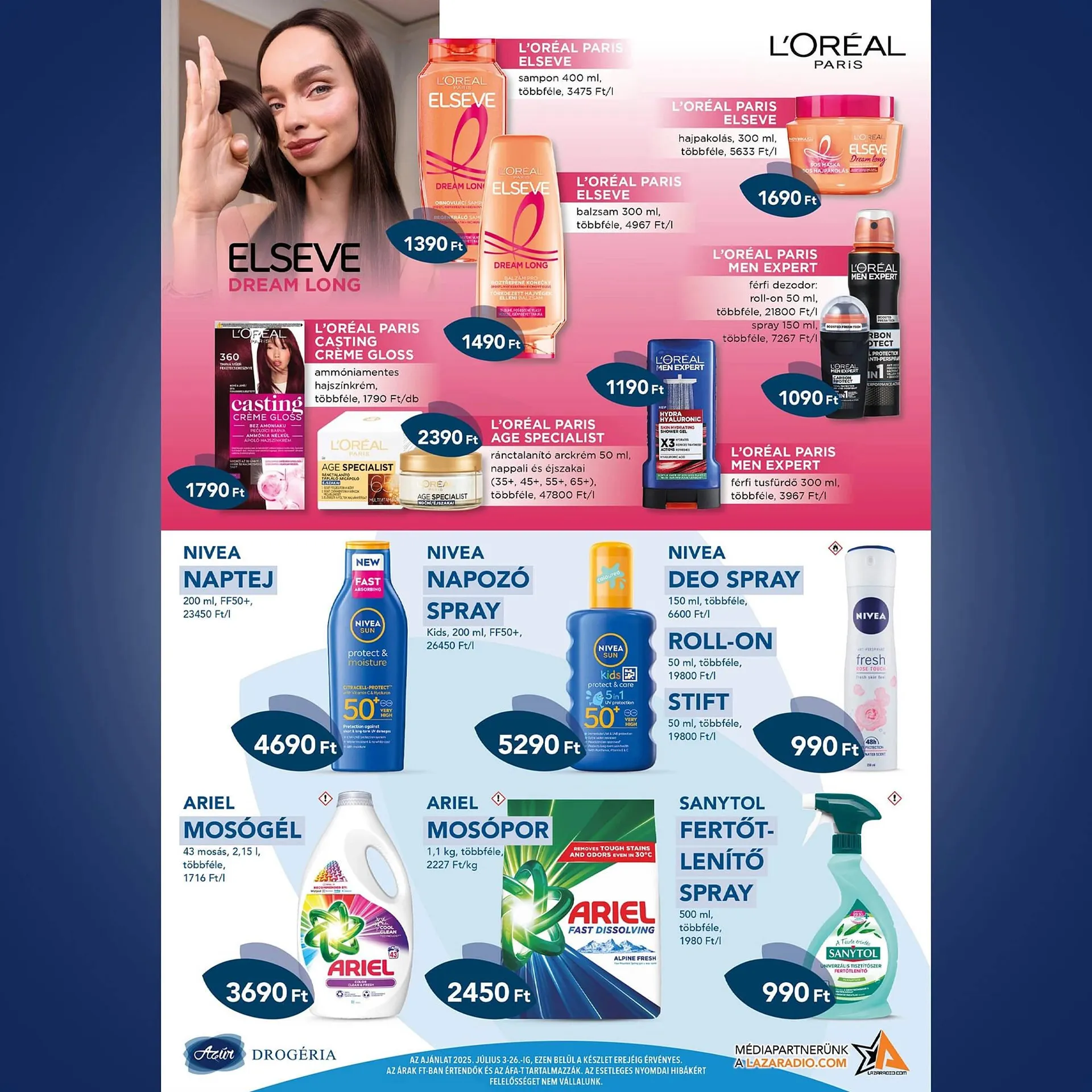 Katalógus Azúr akciós újság július 3.-tól július 26.-ig 2025. - Oldal 3