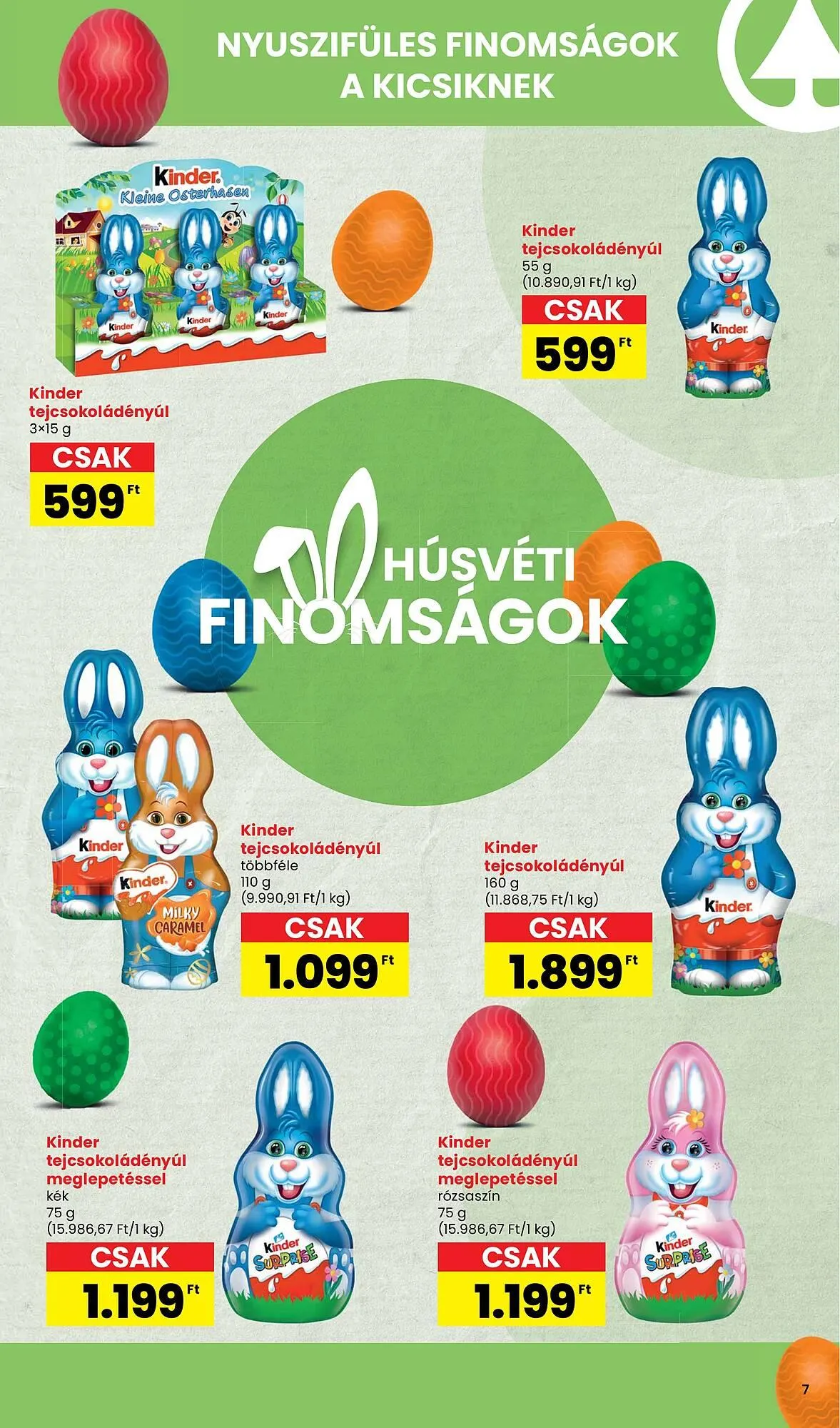 Katalógus Spar akciós újság március 27.-tól április 22.-ig 2025. - Oldal 7