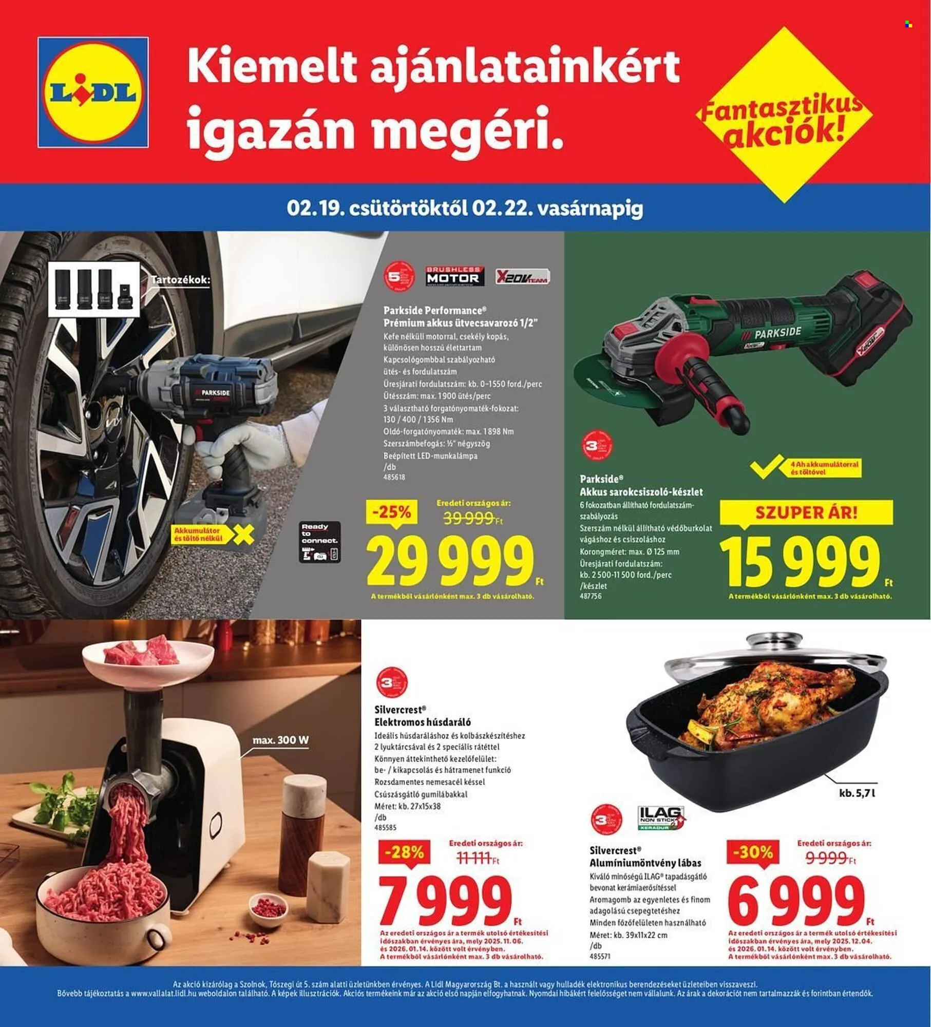 Katalógus Lidl akciós újság február 19.-tól február 22.-ig 2026. - Oldal 4