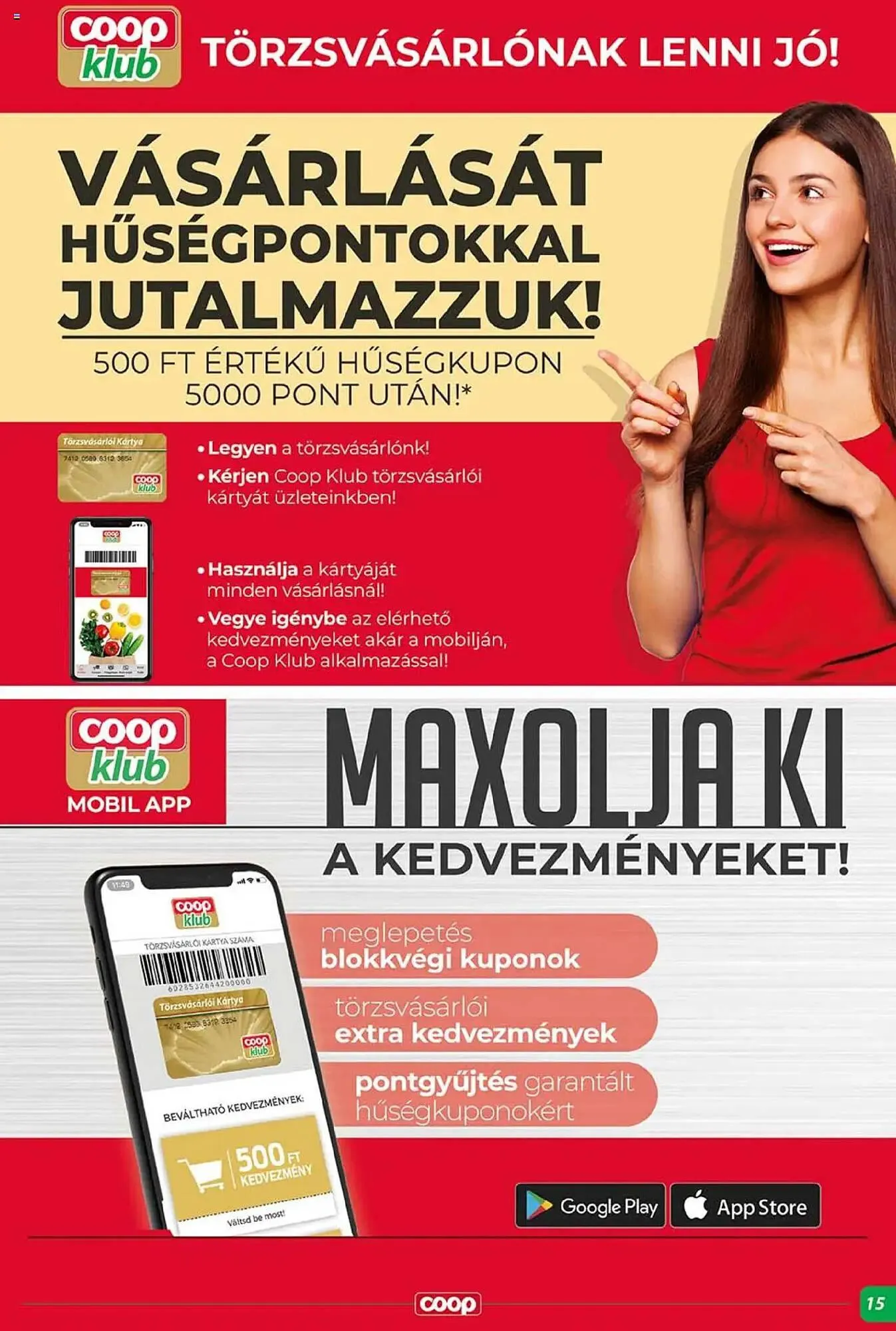Katalógus Coop akciós újság május 15.-tól május 21.-ig 2025. - Oldal 15