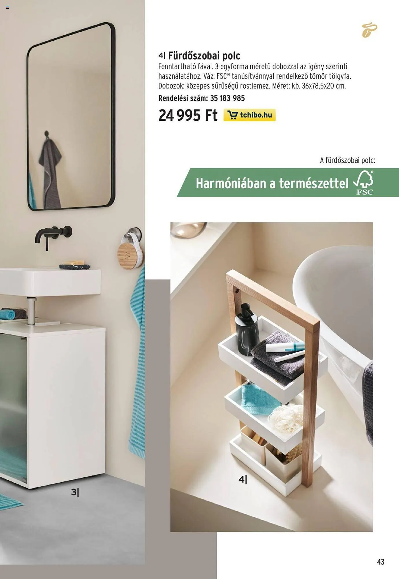 Katalógus Tchibo akciós újság augusztus 21.-tól szeptember 3.-ig 2023. - Oldal 43