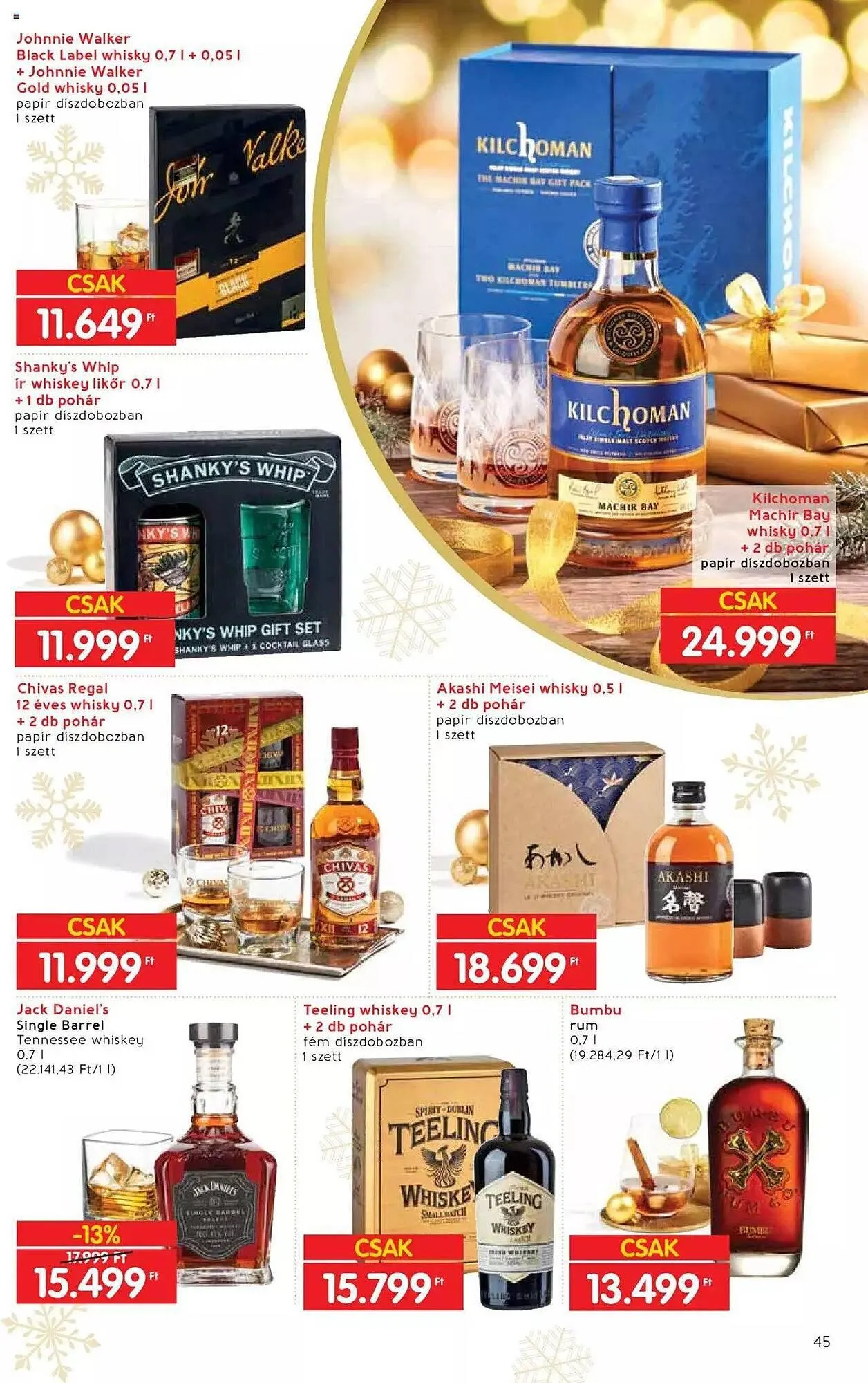 Katalógus Interspar akciós újság november 22.-tól december 24.-ig 2023. - Oldal 45