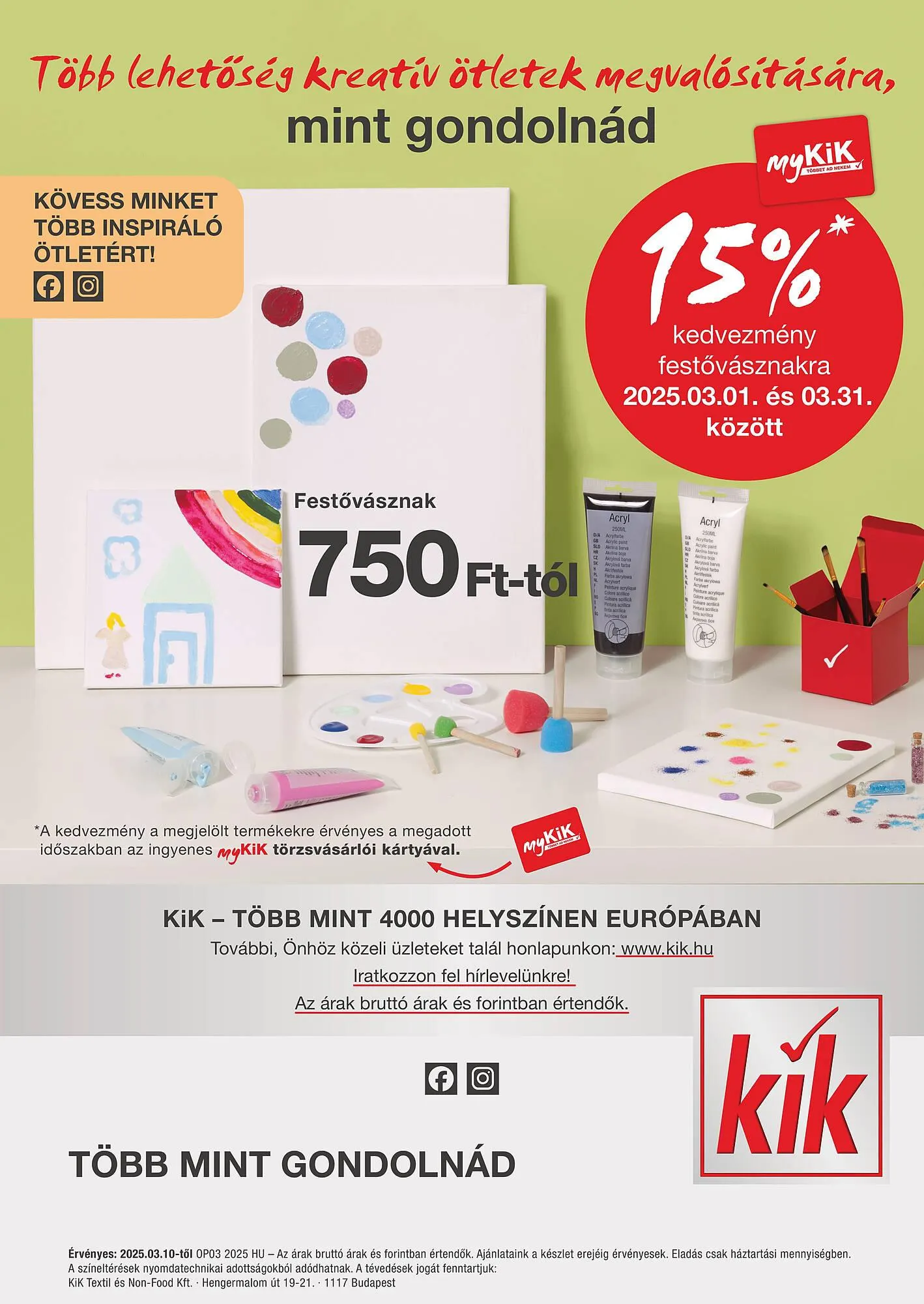 Katalógus Kik akciós újság március 10.-tól április 4.-ig 2025. - Oldal 28