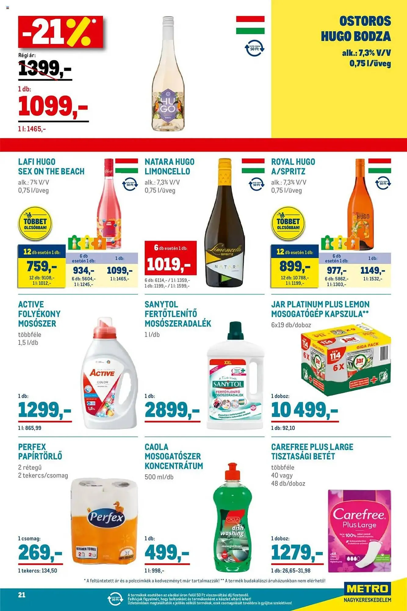 Katalógus Metro akciós újság július 1.-tól július 31.-ig 2025. - Oldal 21