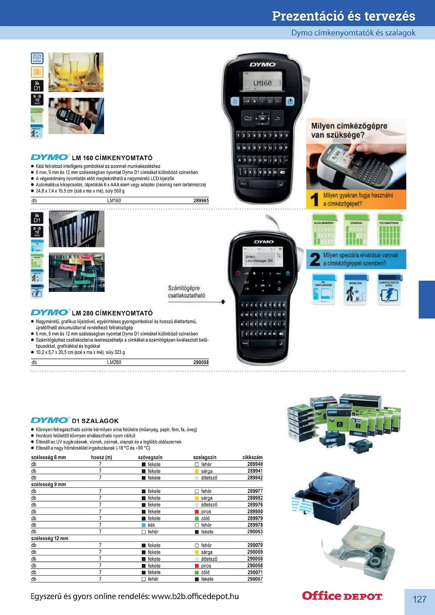 Katalógus Office Depot akciós újság május 9.-tól december 31.-ig 2026. - Oldal 127