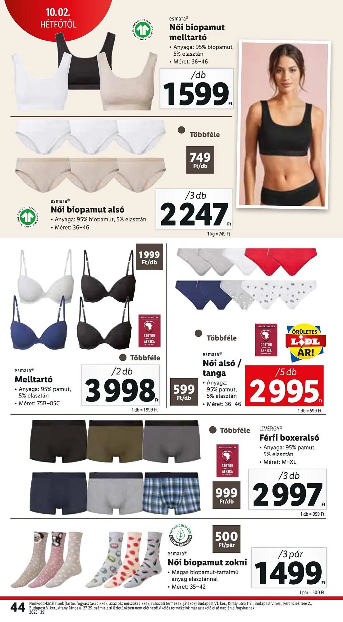 Katalógus Lidl akciós újság szeptember 28.-tól október 4.-ig 2023. - Oldal 44