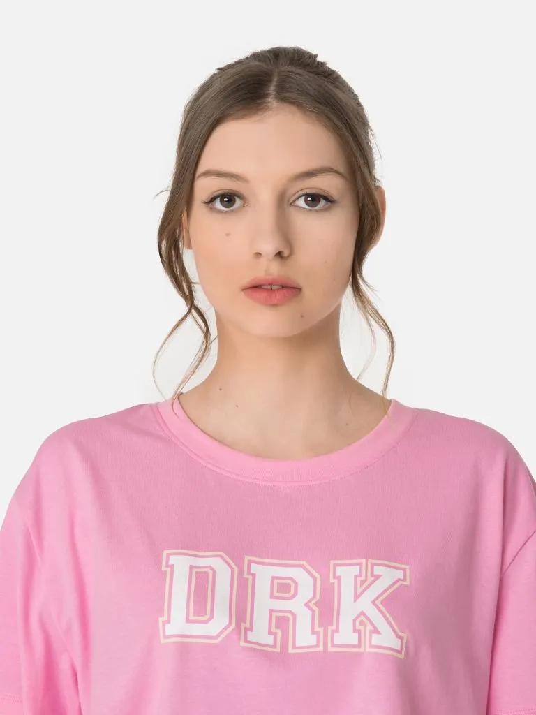 UNIVERSITY CROPPED T-SHIRT WOMEN