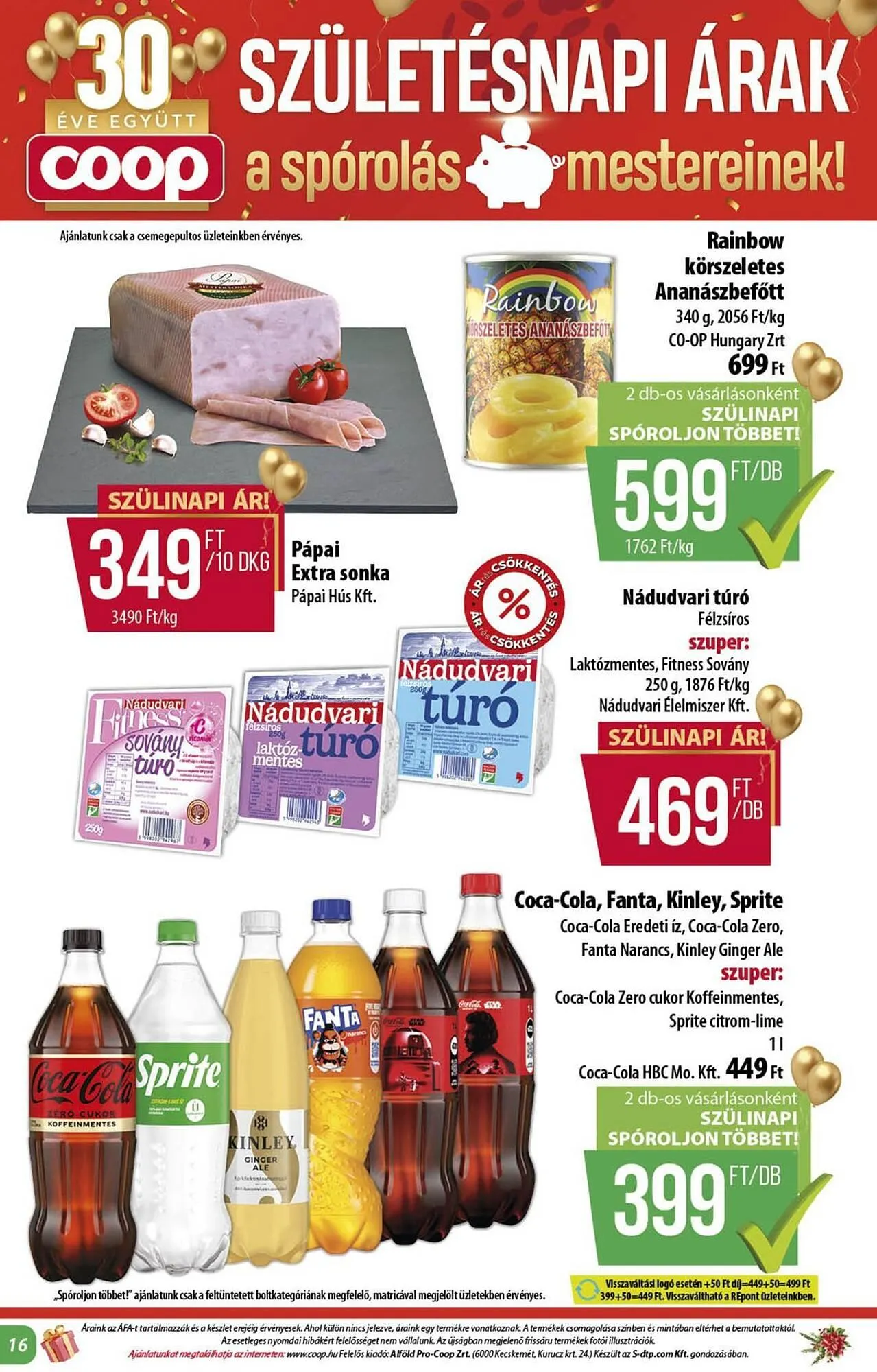 Katalógus Coop akciós újság december 18.-tól december 31.-ig 2025. - Oldal 16