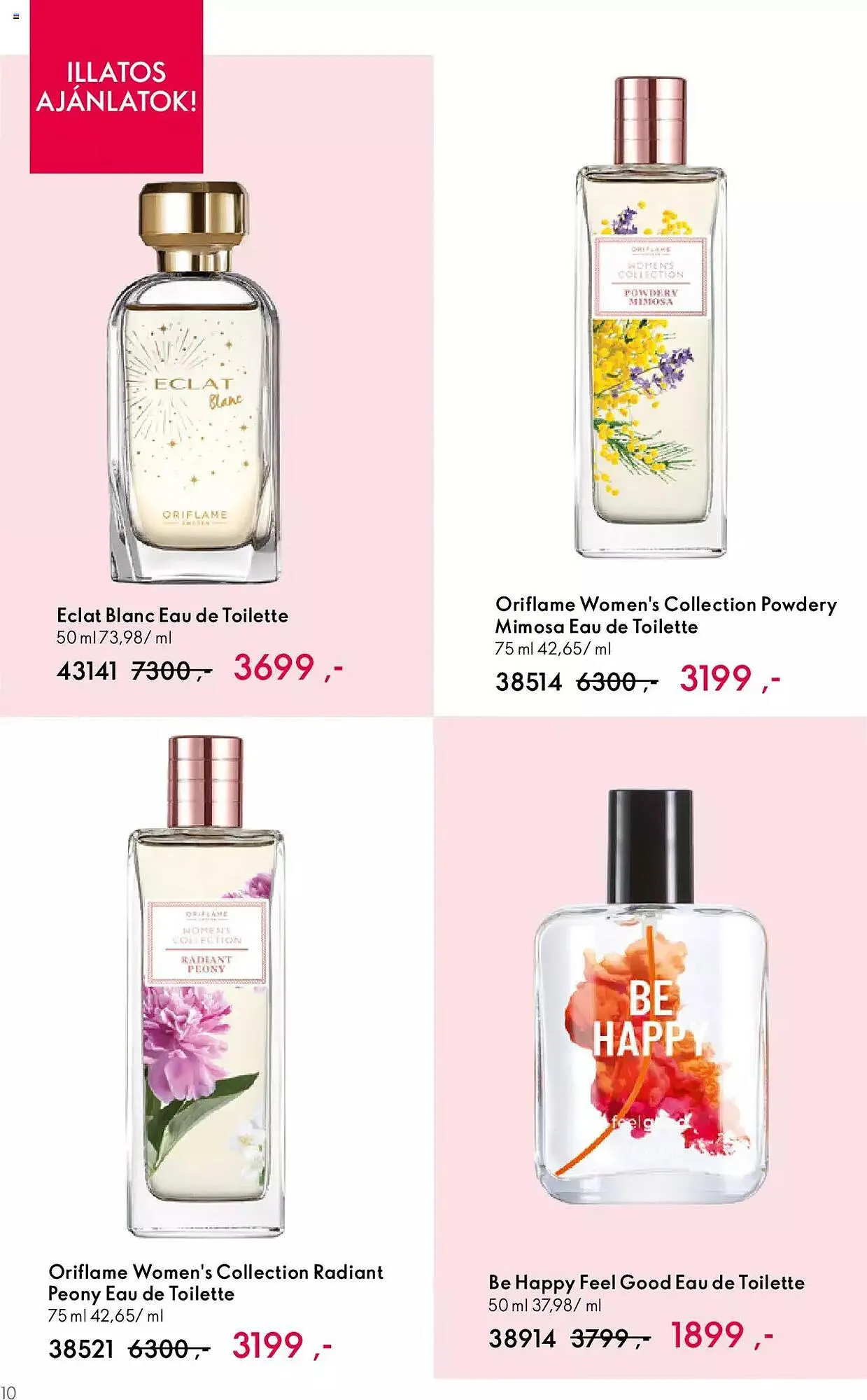 Katalógus Oriflame akciós újság augusztus 30.-tól szeptember 19.-ig 2023. - Oldal 10