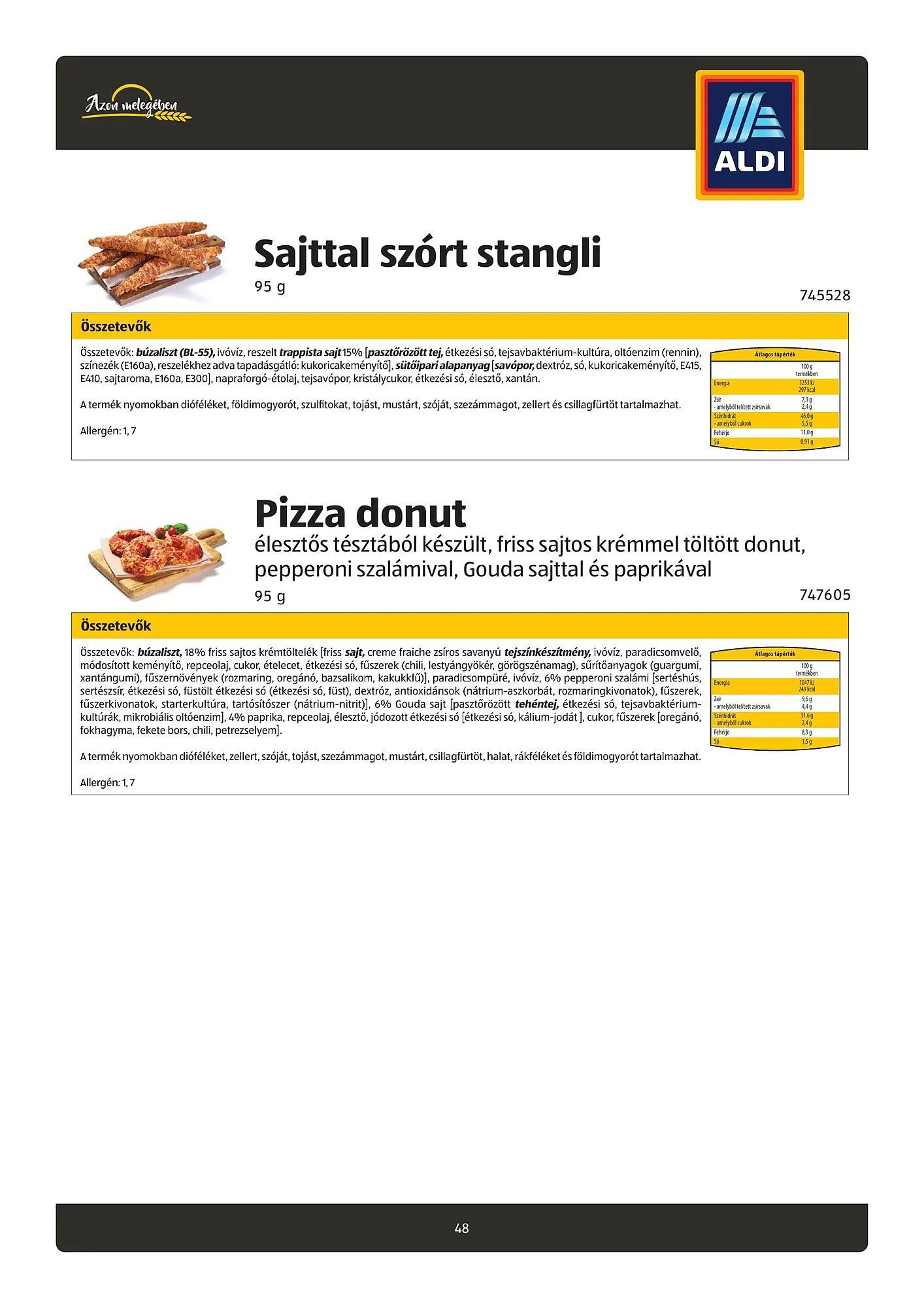 Katalógus ALDI akciós újság március 27.-tól április 21.-ig 2025. - Oldal 48