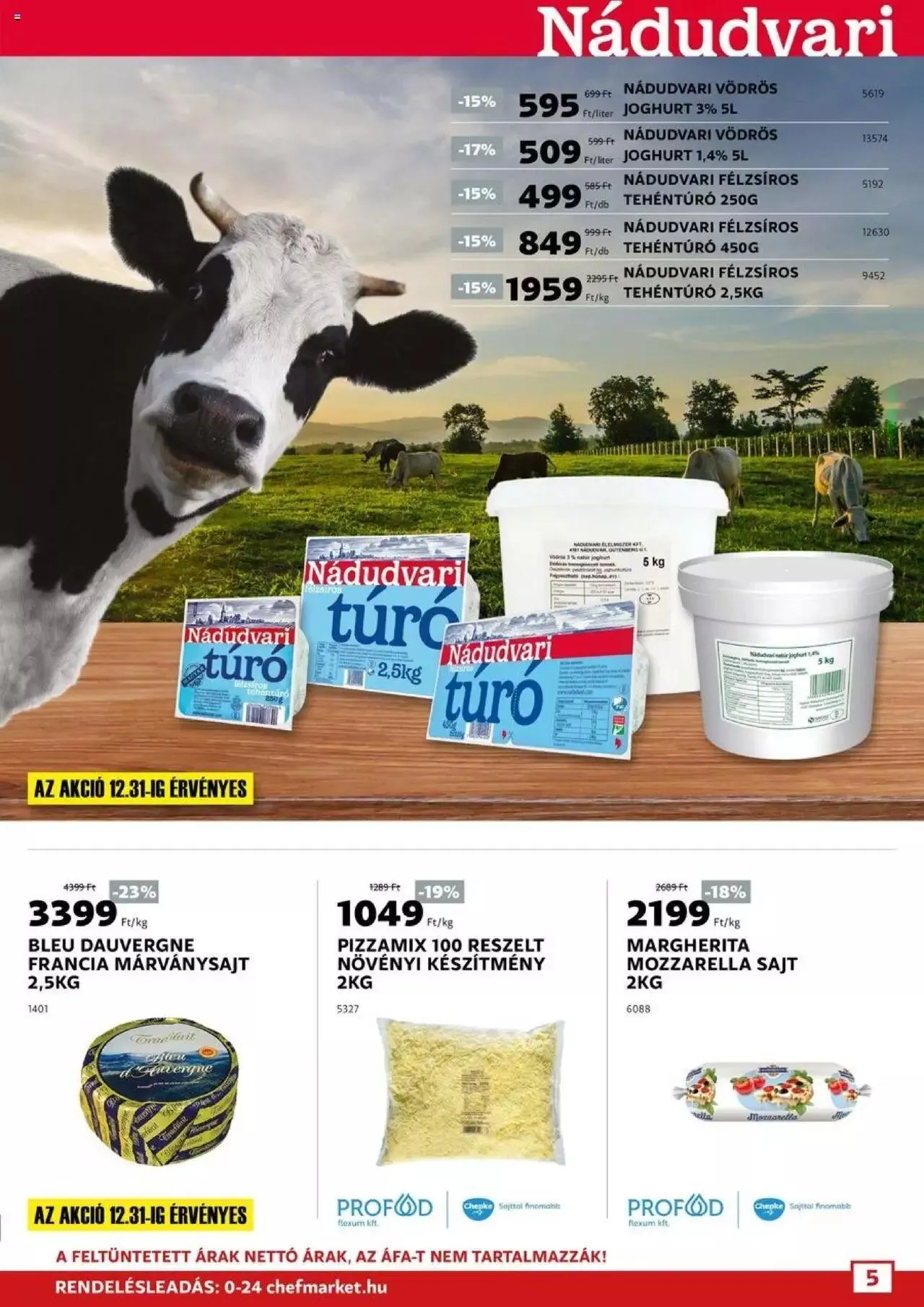 Katalógus Chef Market - Akciós újság december 1.-tól december 31.-ig 2023. - Oldal 5