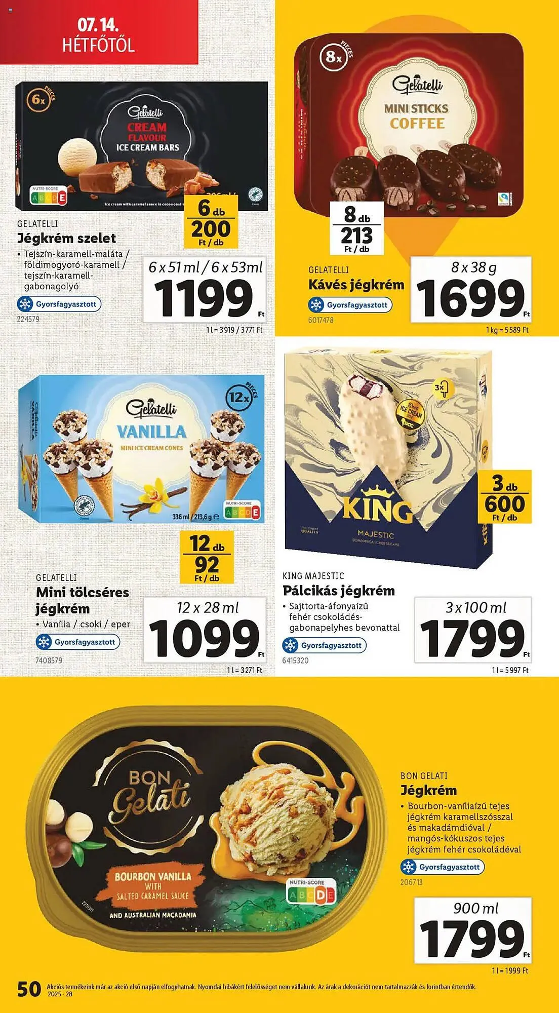 Katalógus Lidl akciós újság július 10.-tól július 16.-ig 2025. - Oldal 50