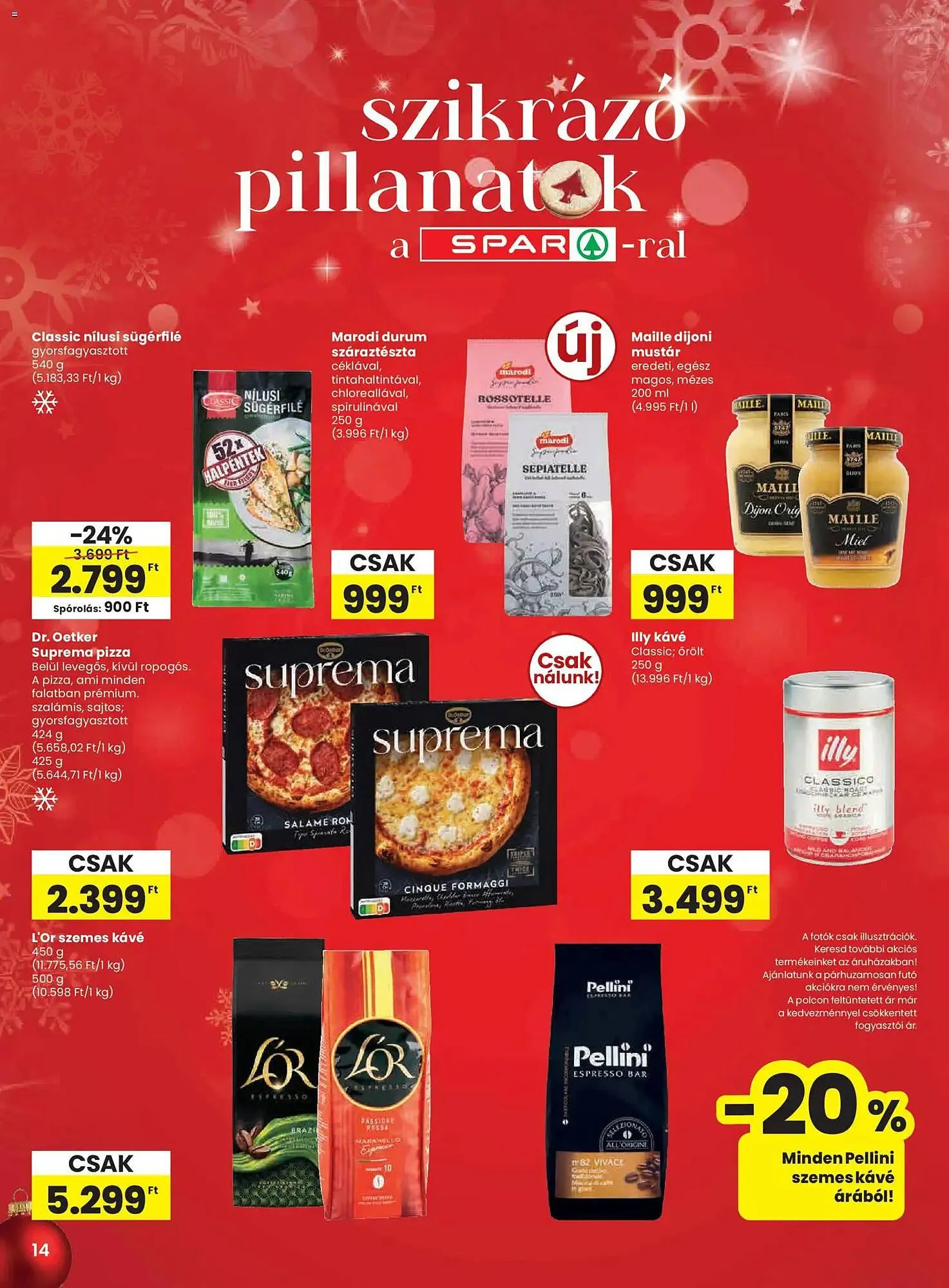 Katalógus Spar akciós újság december 4.-tól december 10.-ig 2025. - Oldal 14