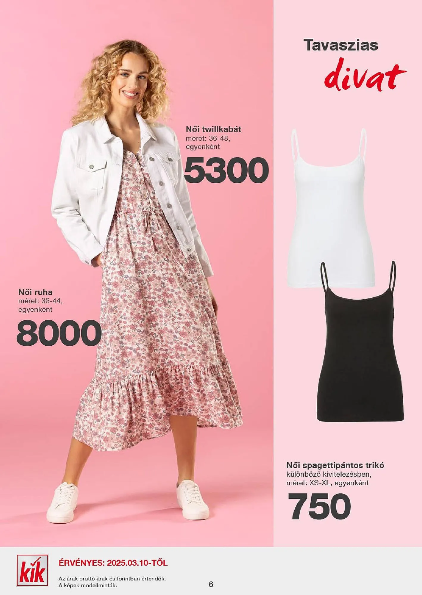 Katalógus Kik akciós újság március 7.-tól március 16.-ig 2025. - Oldal 6