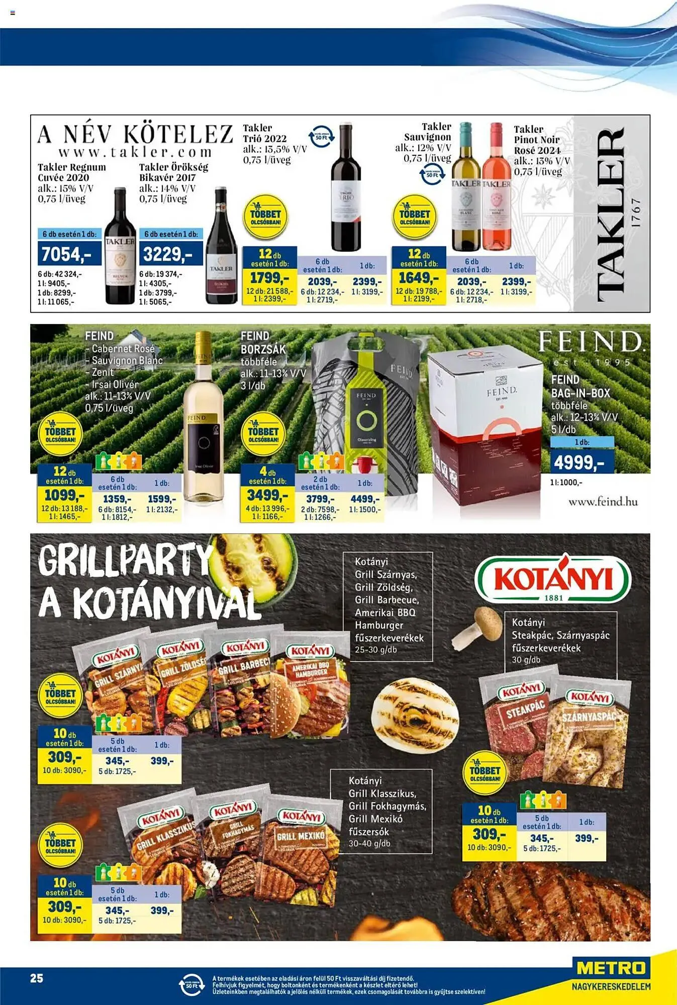 Katalógus Metro akciós újság május 2.-tól május 15.-ig 2025. - Oldal 25