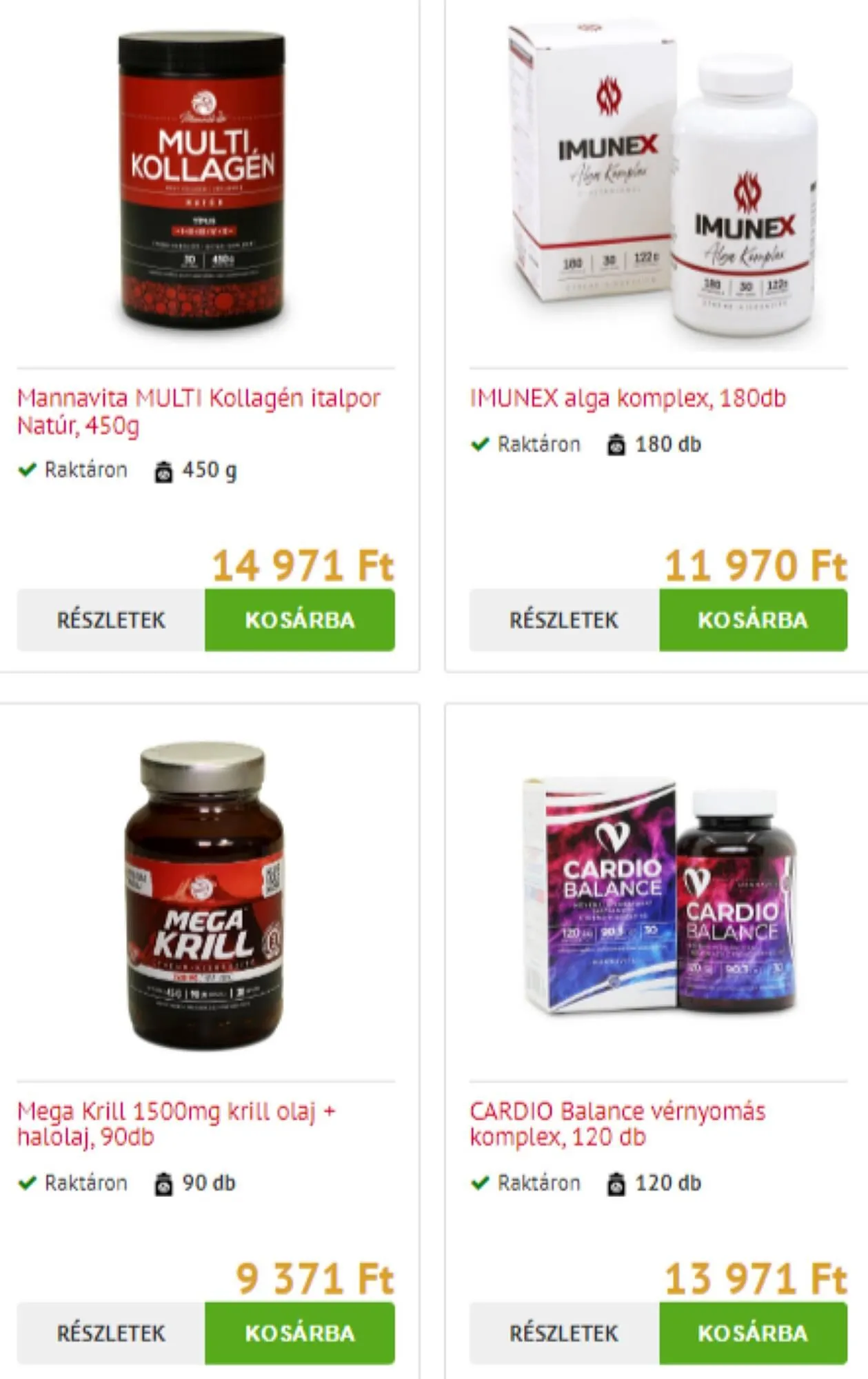 MannaVita akciós újság - 1