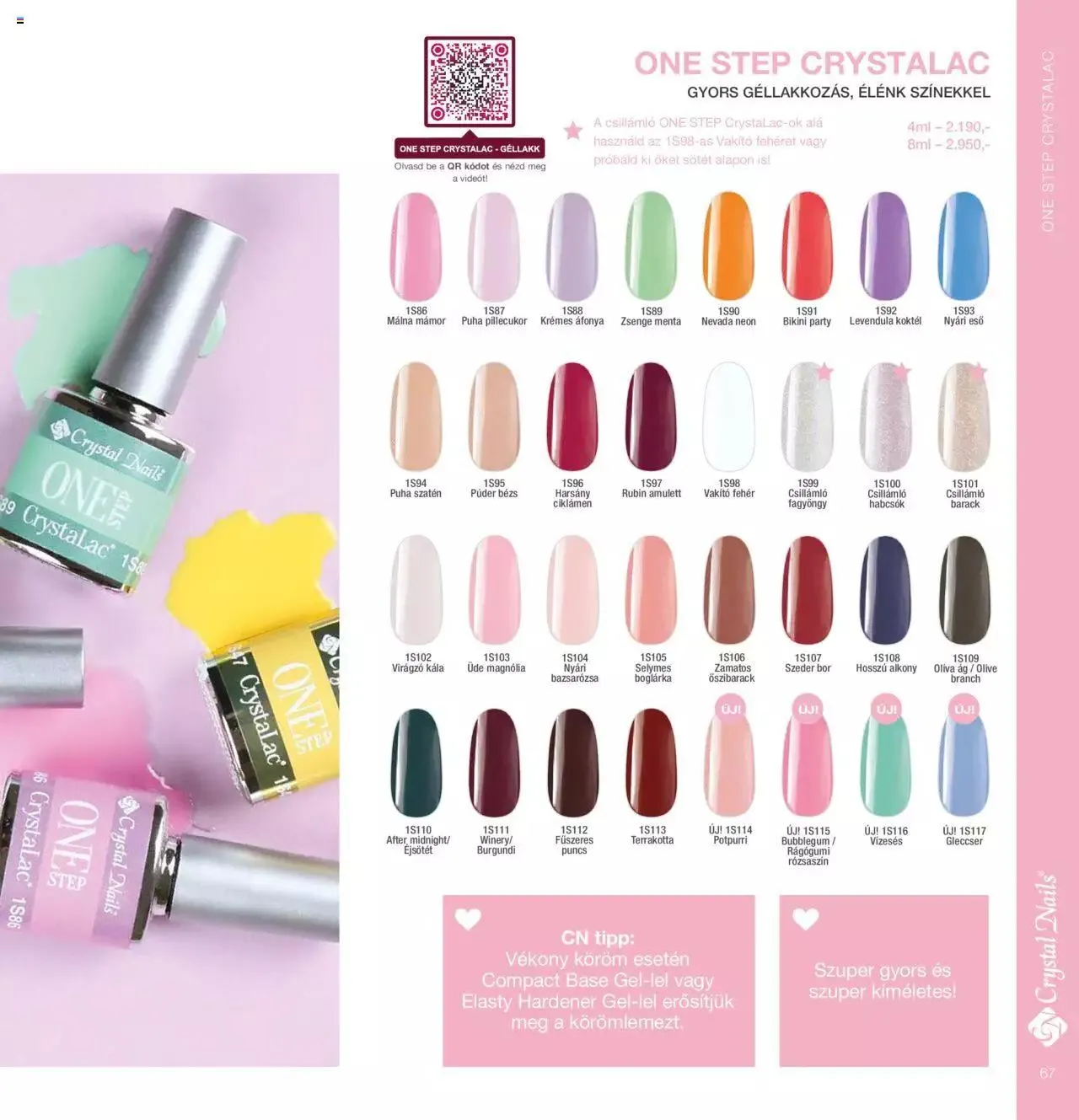 Katalógus Crystal Nails - Nagykatalógus 22/23 március 8.-tól december 31.-ig 2023. - Oldal 67