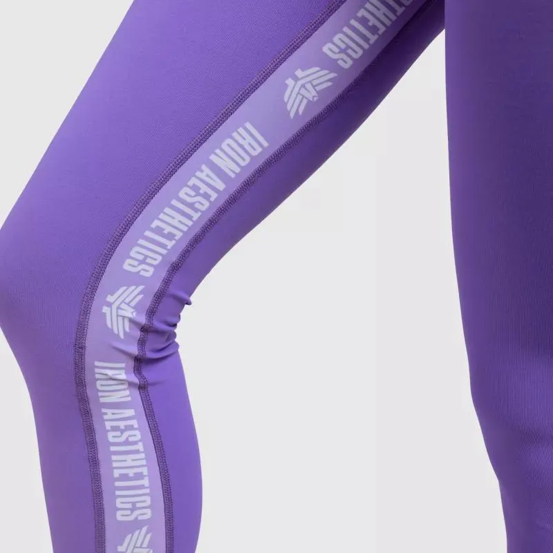 Női leggings Iron Aesthetics Te Tape, lila