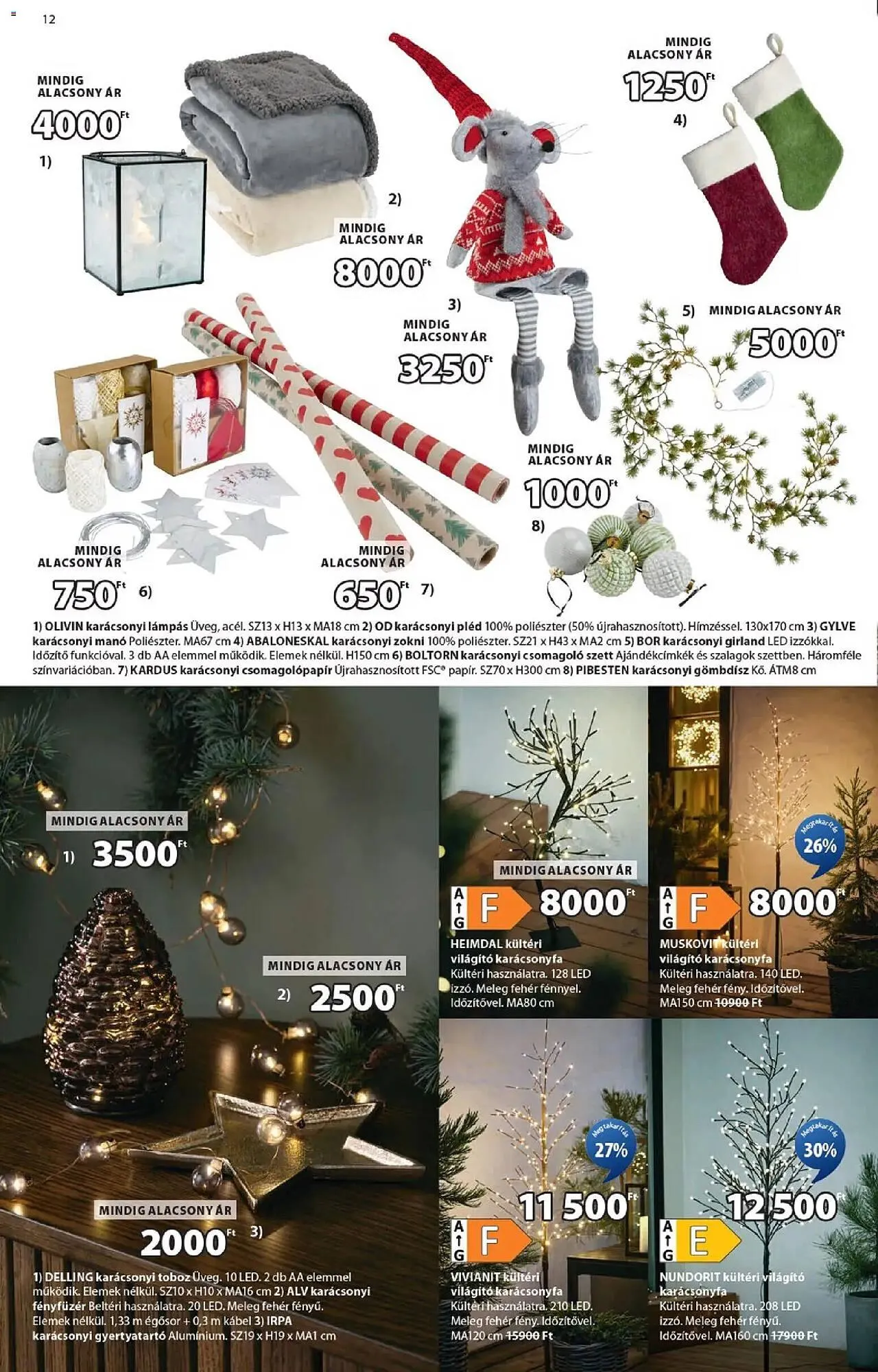 Katalógus JYSK akciós újság december 1.-tól december 30.-ig 2025. - Oldal 12