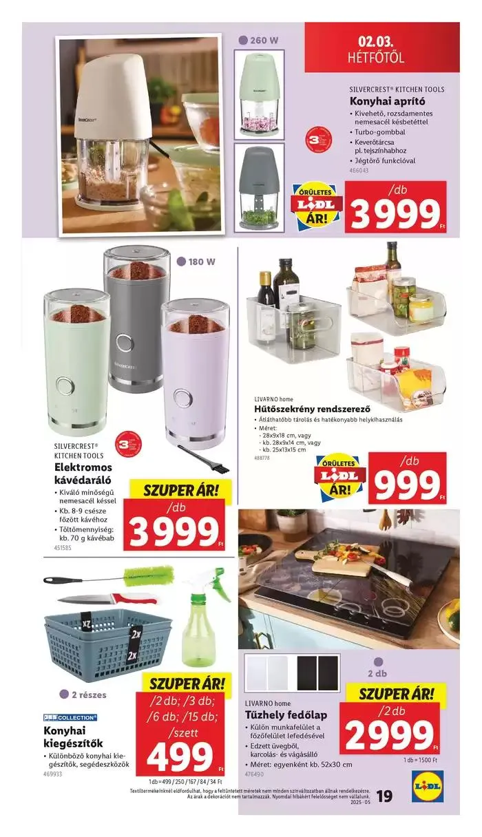 Katalógus Nonfood kínálatunk - 05. hét január 30.-tól február 5.-ig 2025. - Oldal 19