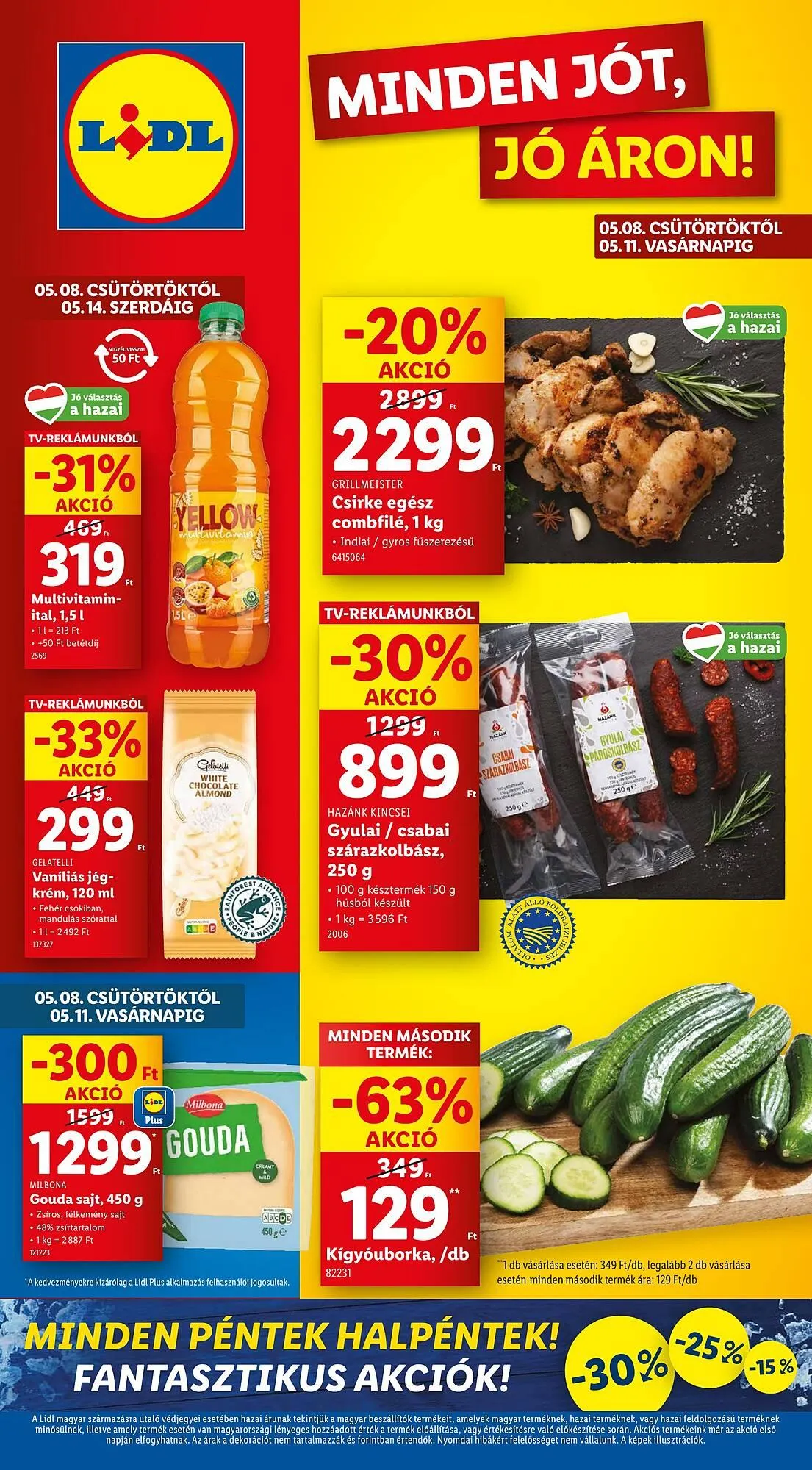 Katalógus Lidl akciós újság május 8.-tól május 14.-ig 2025. - Oldal 1