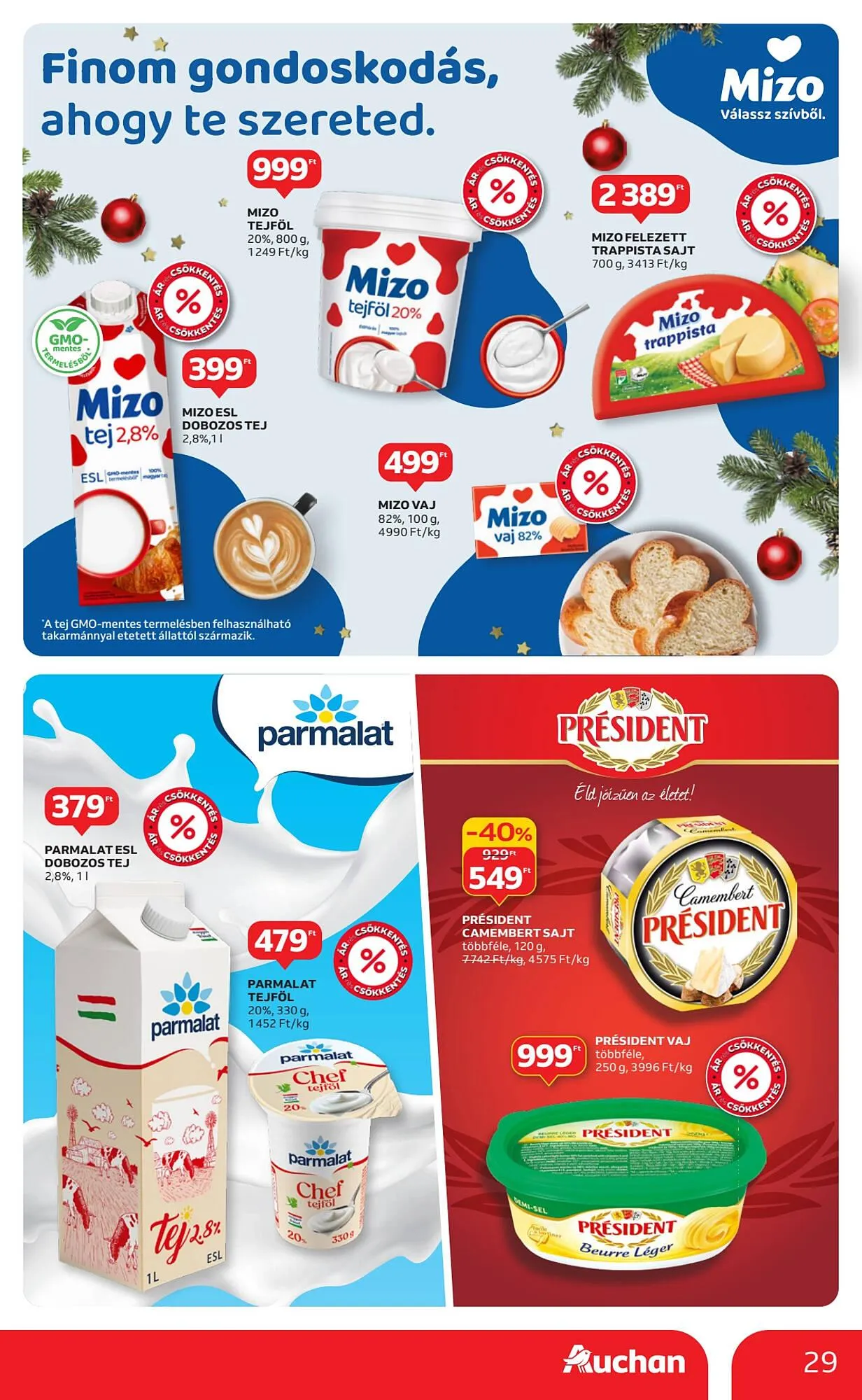 Katalógus Auchan akciós újság december 4.-tól december 10.-ig 2025. - Oldal 29