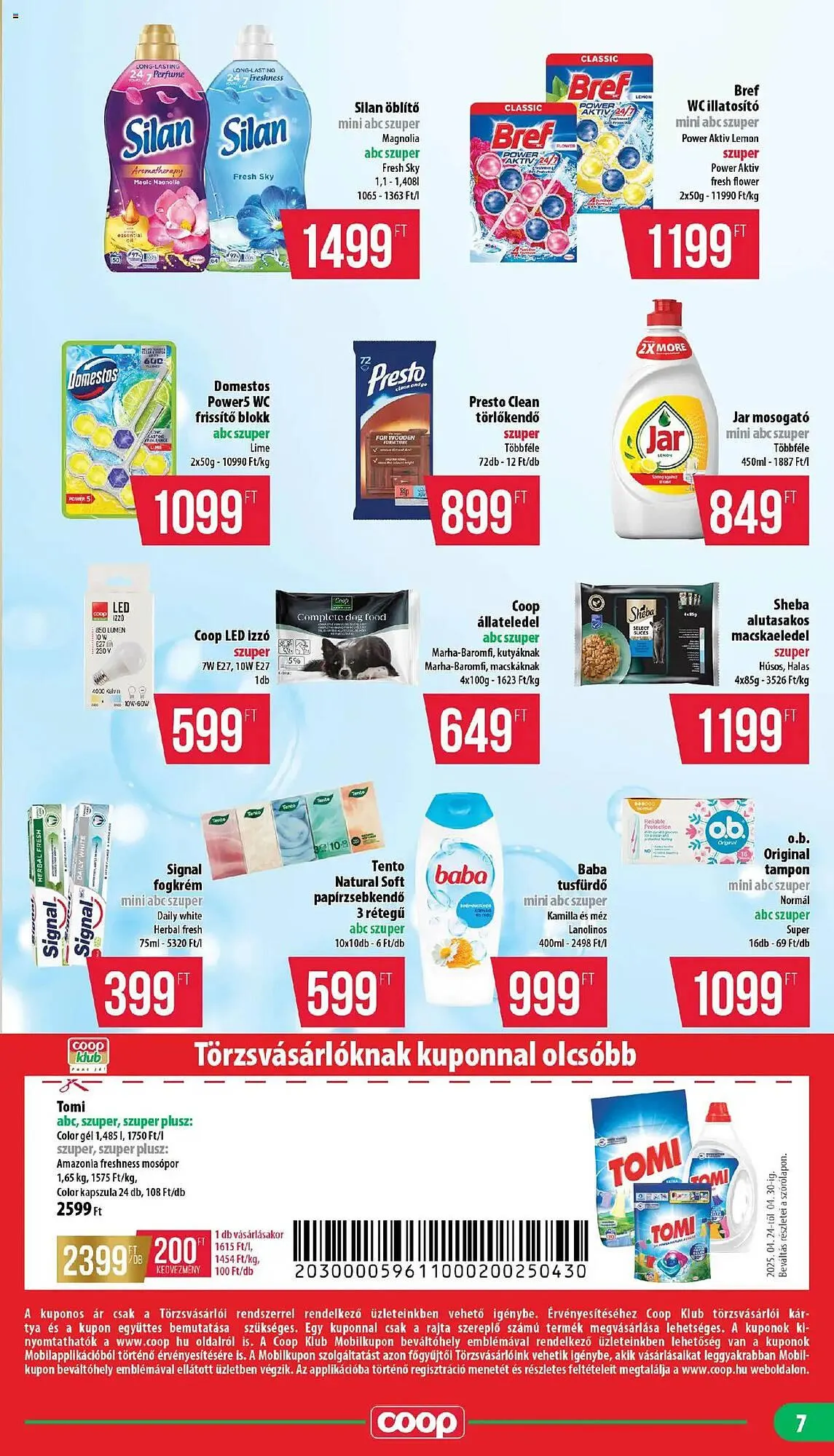 Katalógus Coop akciós újság április 24.-tól április 30.-ig 2025. - Oldal 7