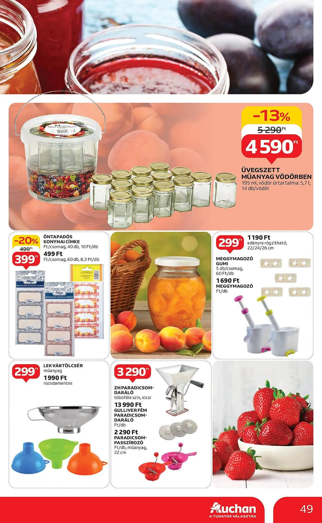 Katalógus Auchan akciós újság május 8.-tól május 14.-ig 2025. - Oldal 49